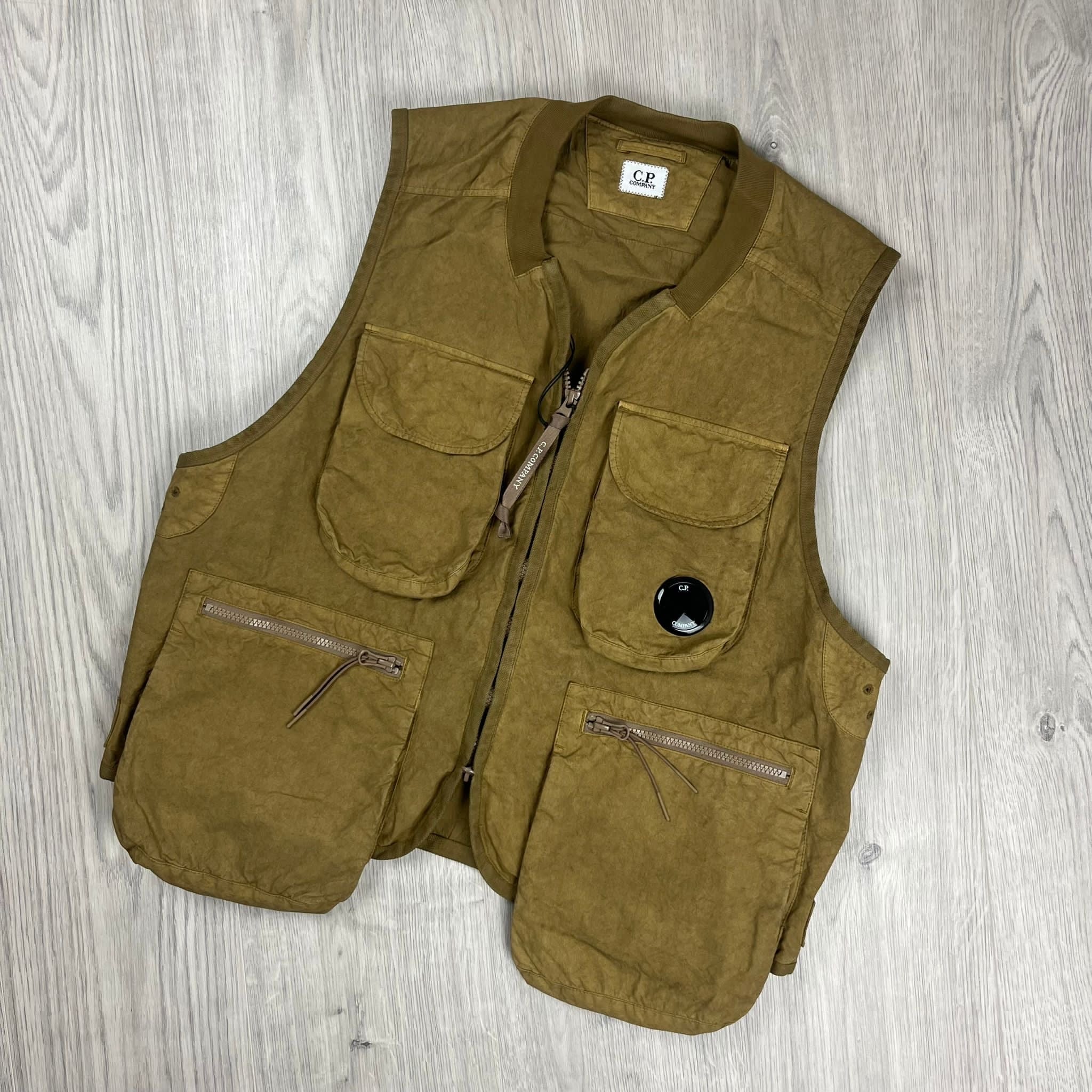 CP Company Ba-Tic Gilet - Cumin