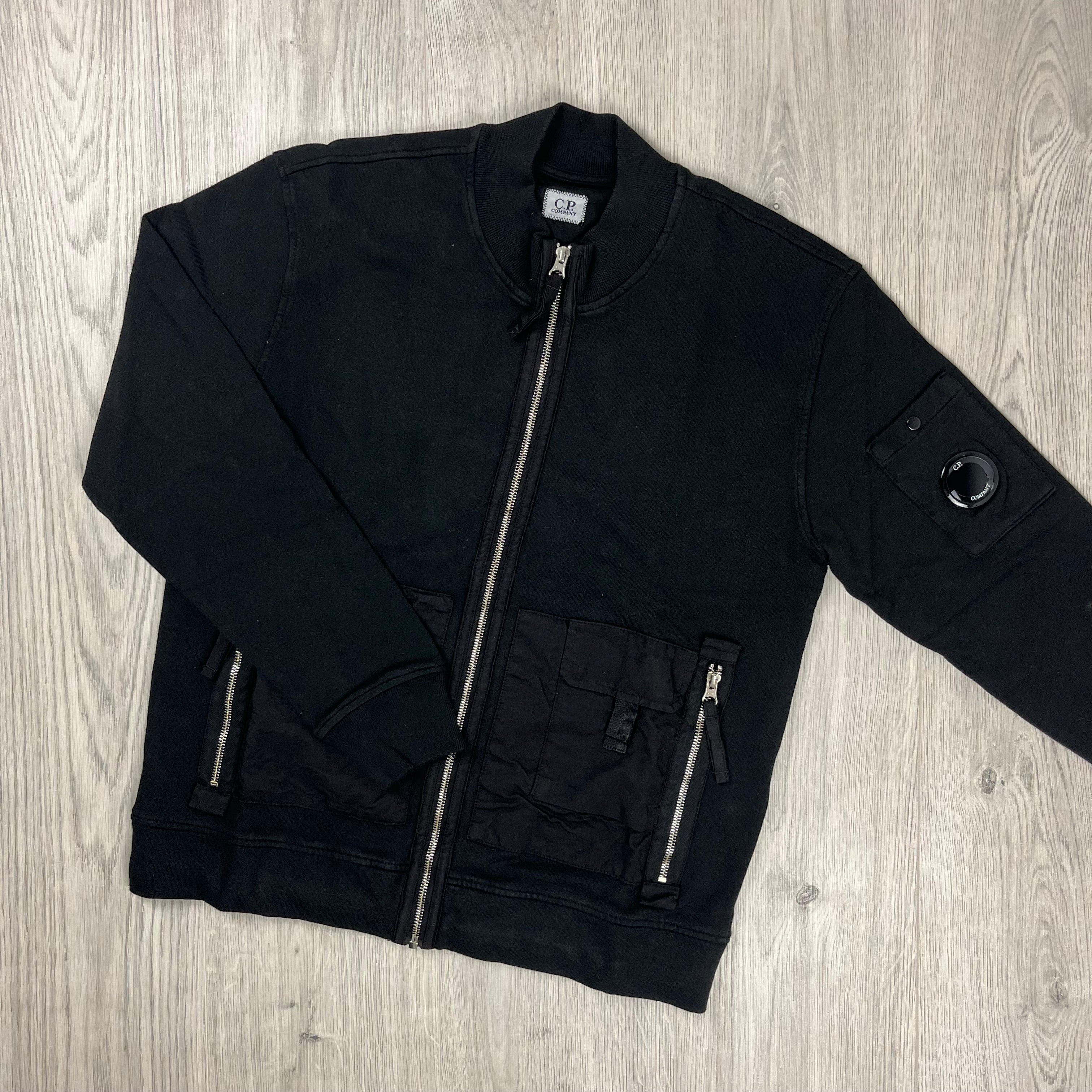 CP Company Bomber Fleece - Black