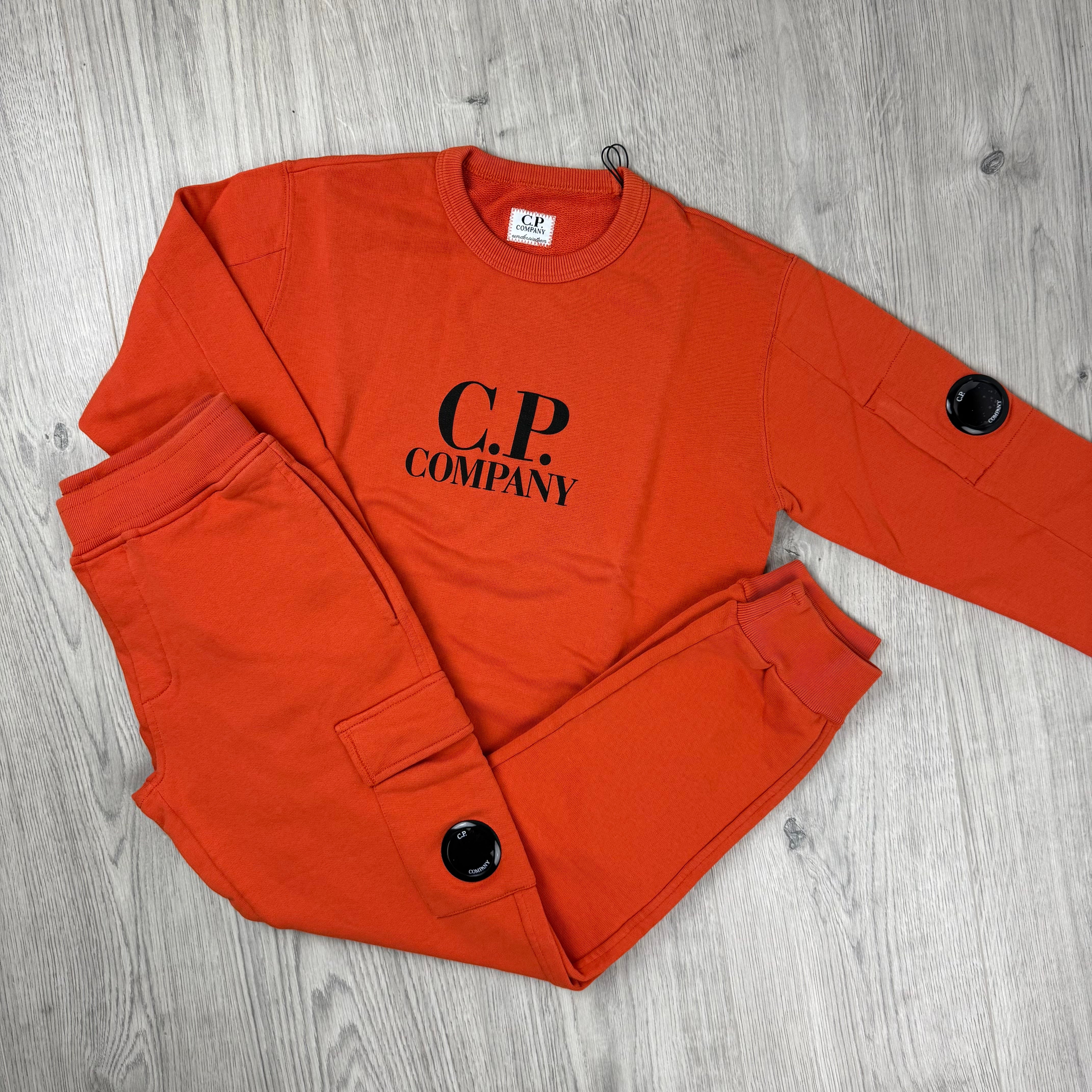 CP Company Junior Tracksuit - Harvest Pumpkin