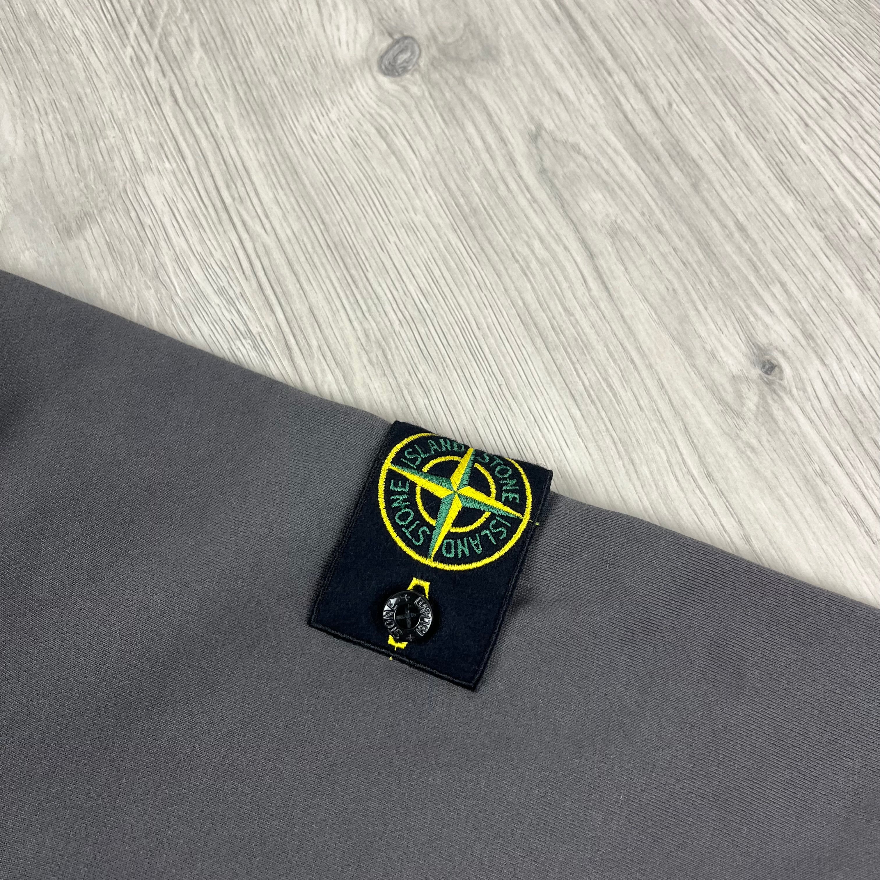 Stone Island Dyed Sweatshirt - Charcoal