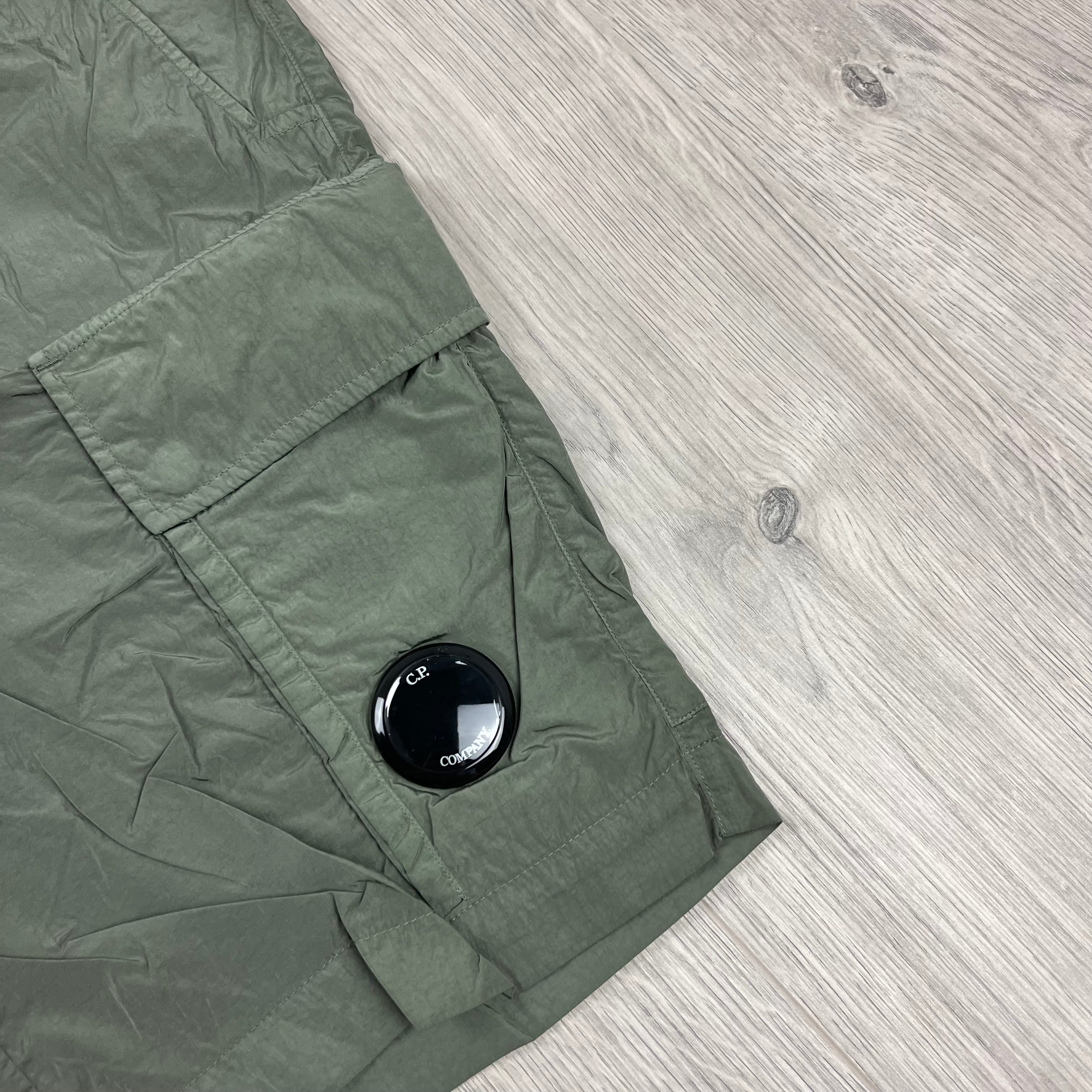 CP Company Cargo Shorts - Agave Green