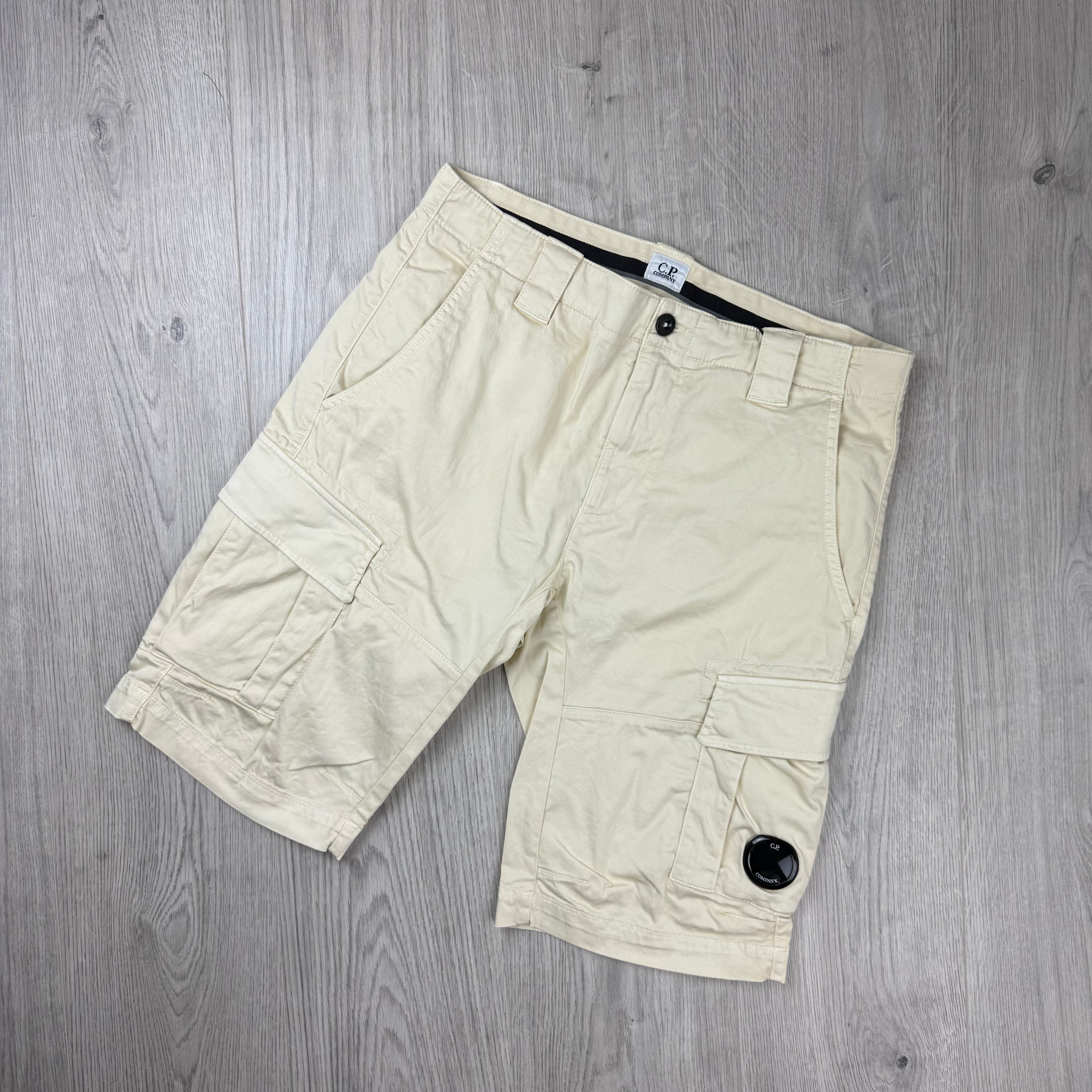 CP Company Cargo Shorts - Frozen Dew