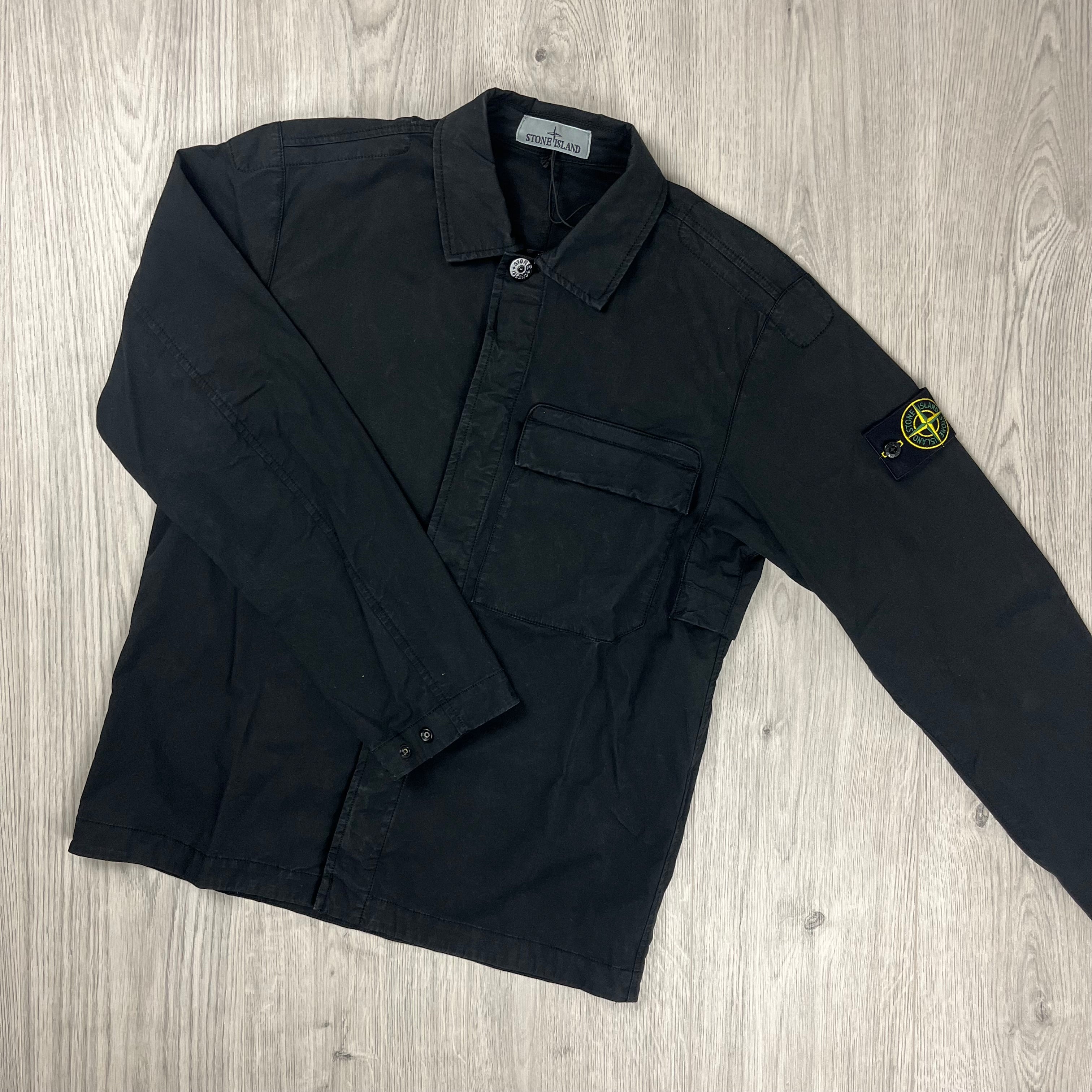 Stone Island Overshirt - Black