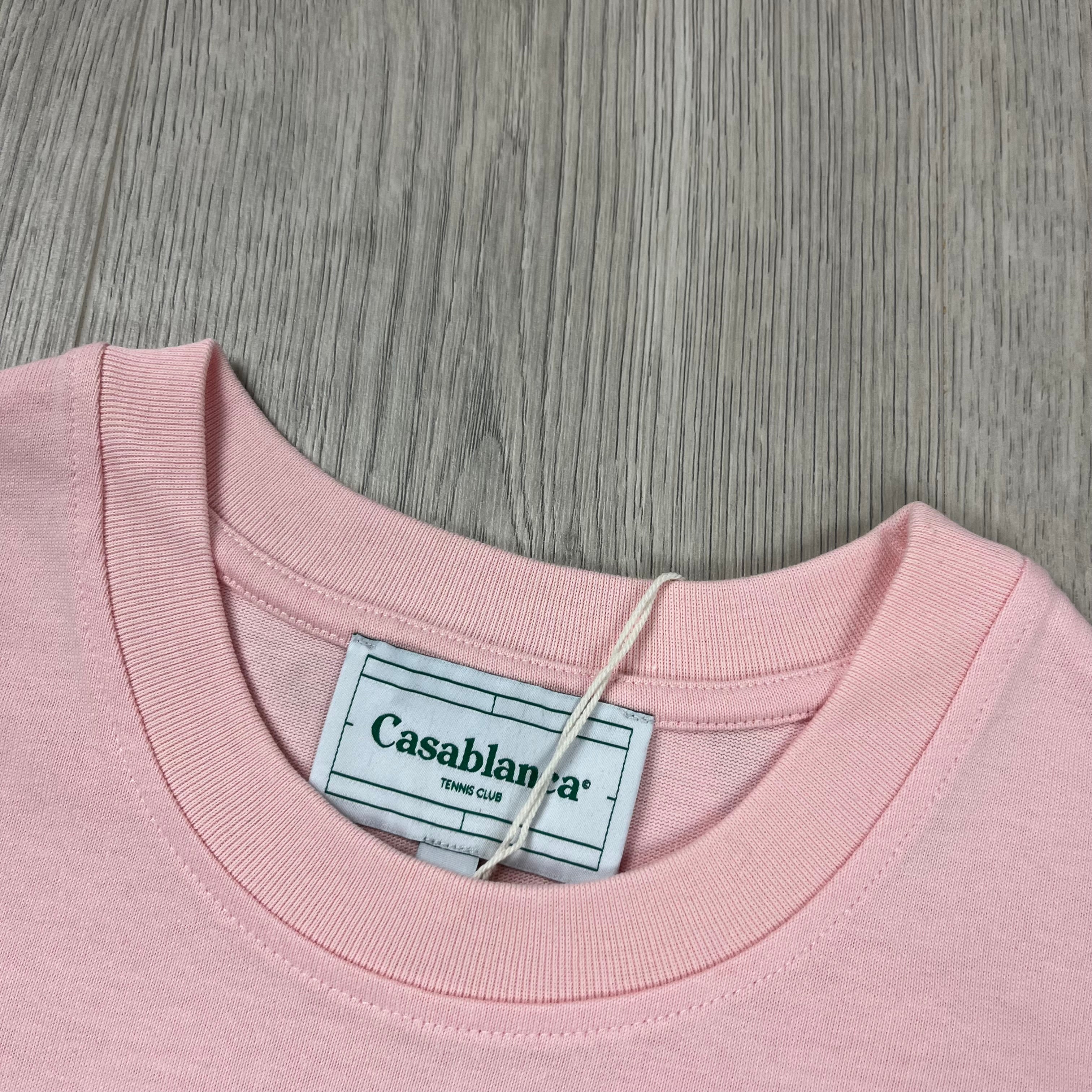 Casablanca Graphic T-Shirt - Pink