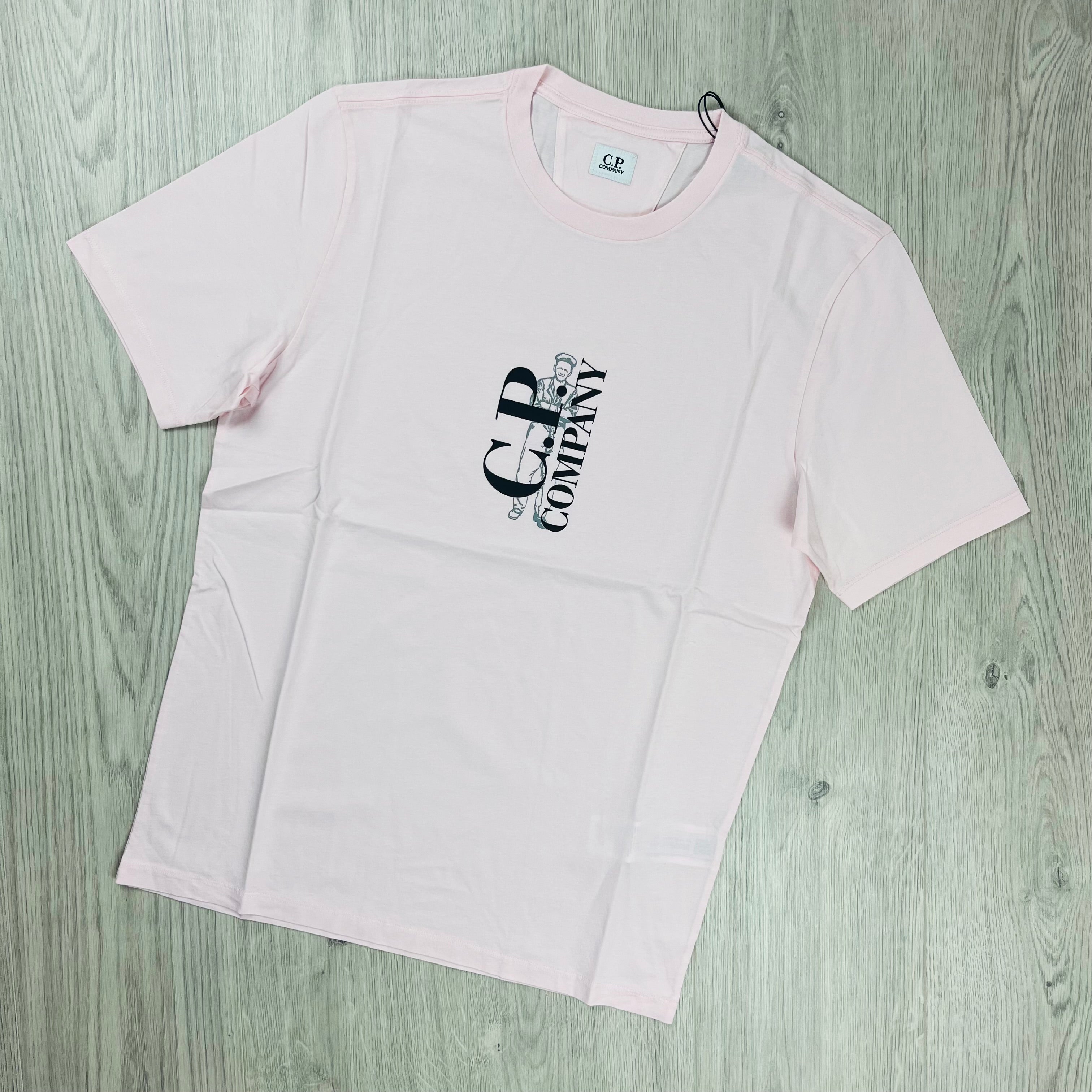 CP Company Sailor T-Shirt - Pink