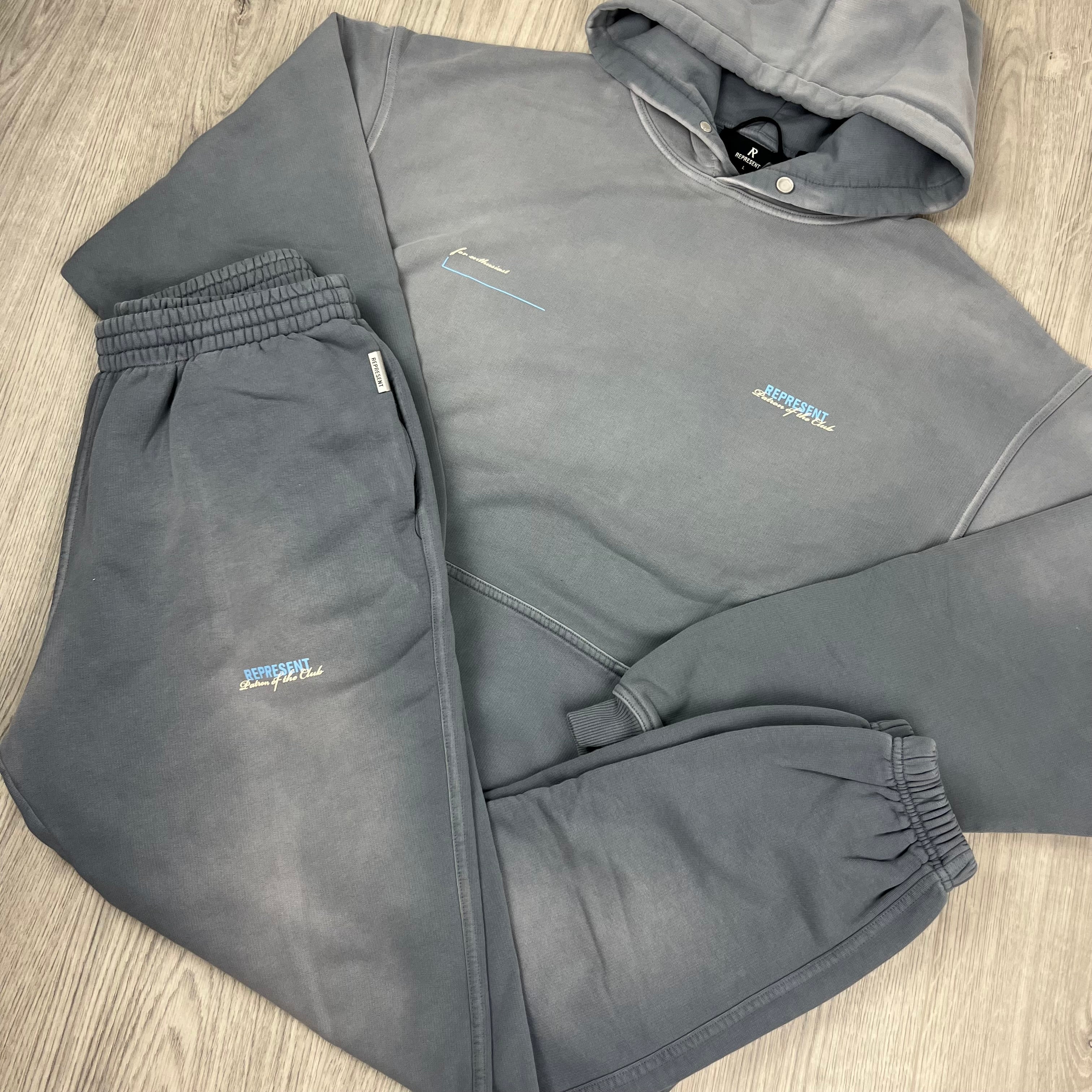 Represent Tracksuit - Washed Grey