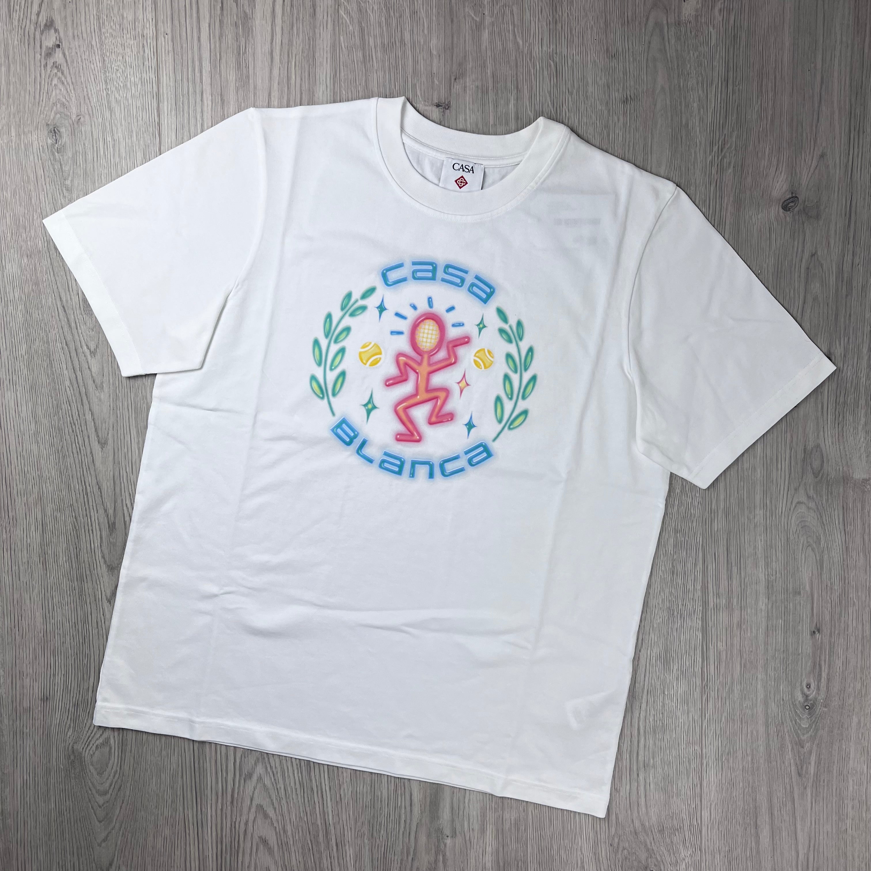 Casablanca 'Dance Joy' T-Shirt - White