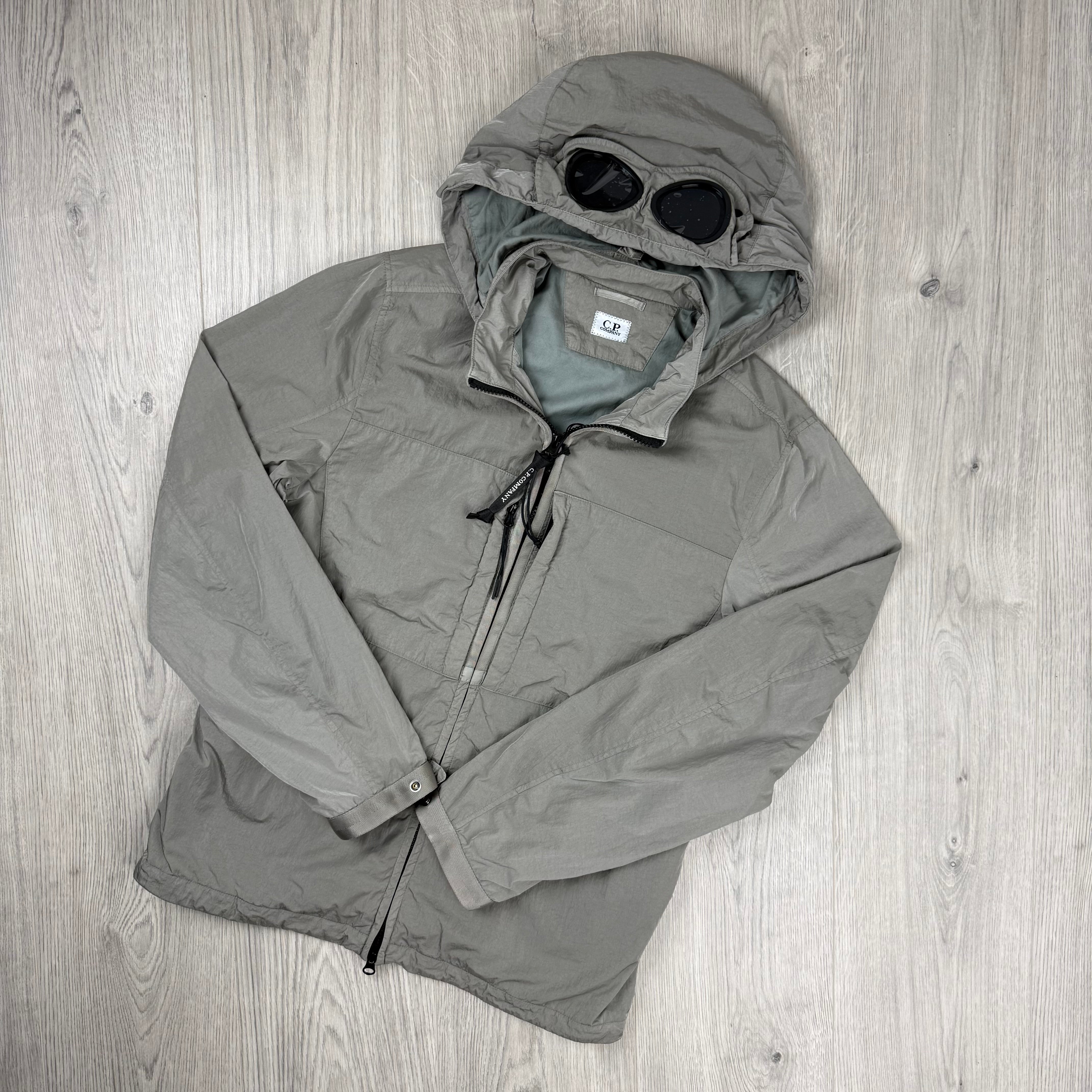 CP Company Goggle Zip Overshirt - Moonmist
