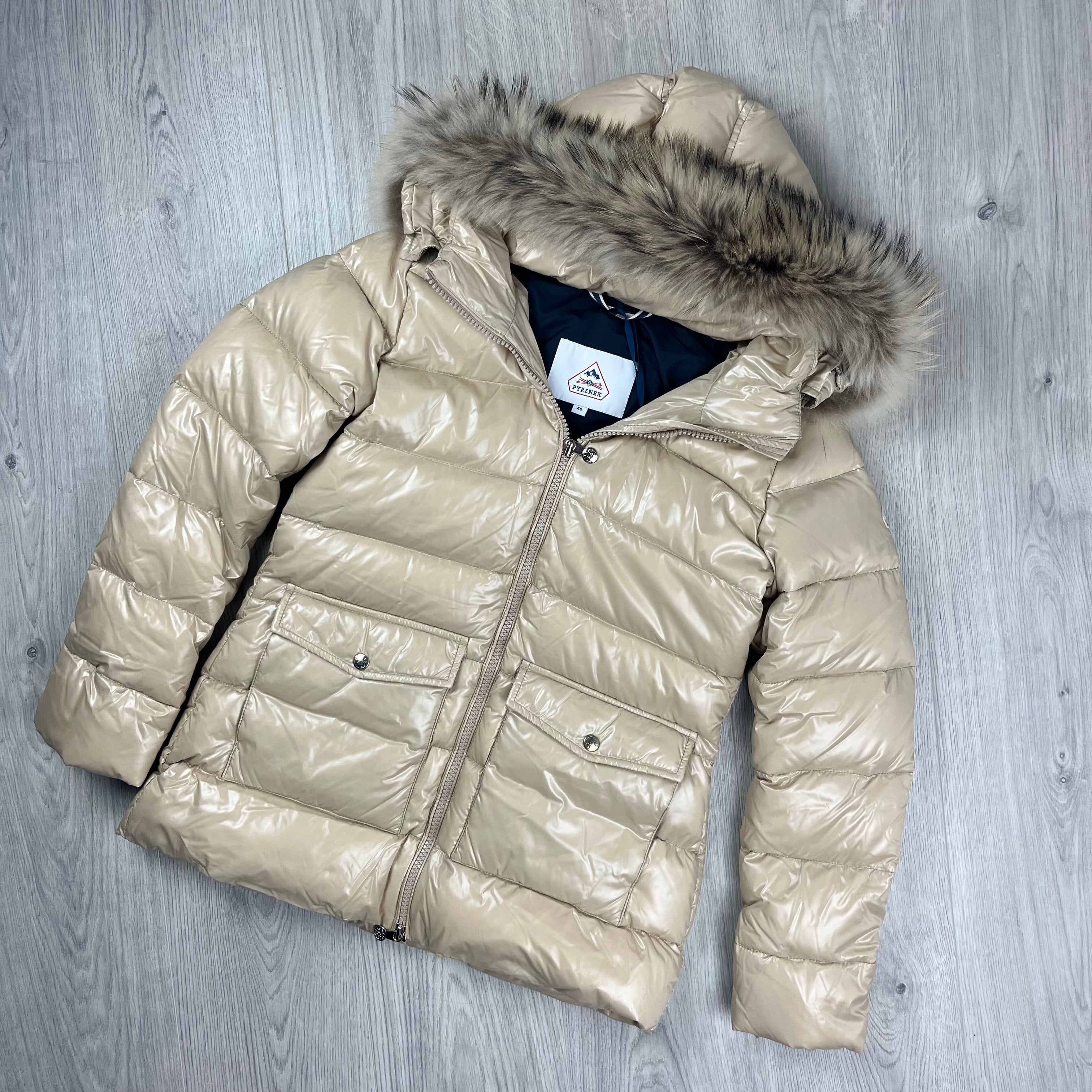 Pyrenex 'Authentic' Parka (Women's) - Beige