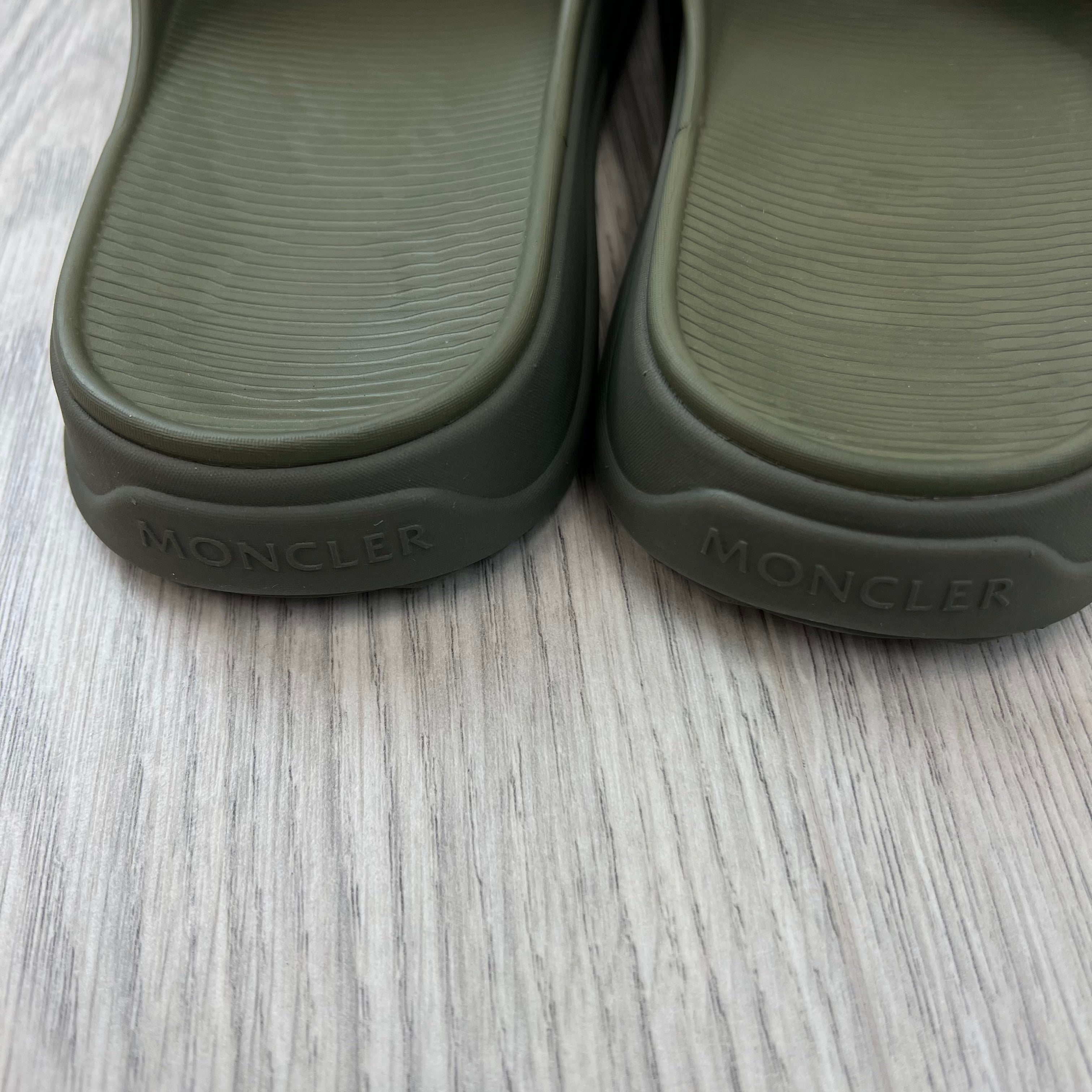 Moncler Altive Slides - Sage Green