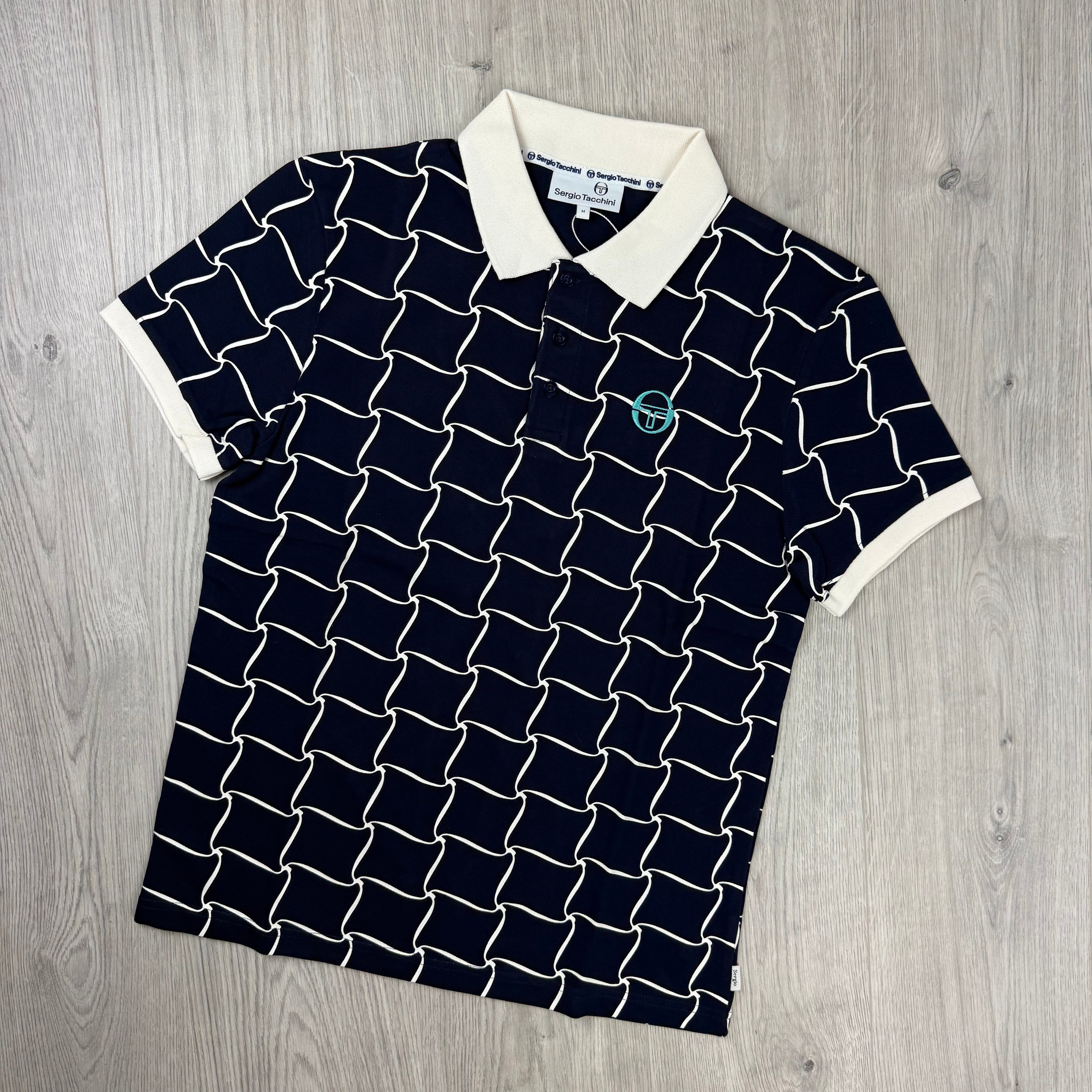 Sergio Tacchini 'Salvatore' Polo Shirt - Maritime Blue