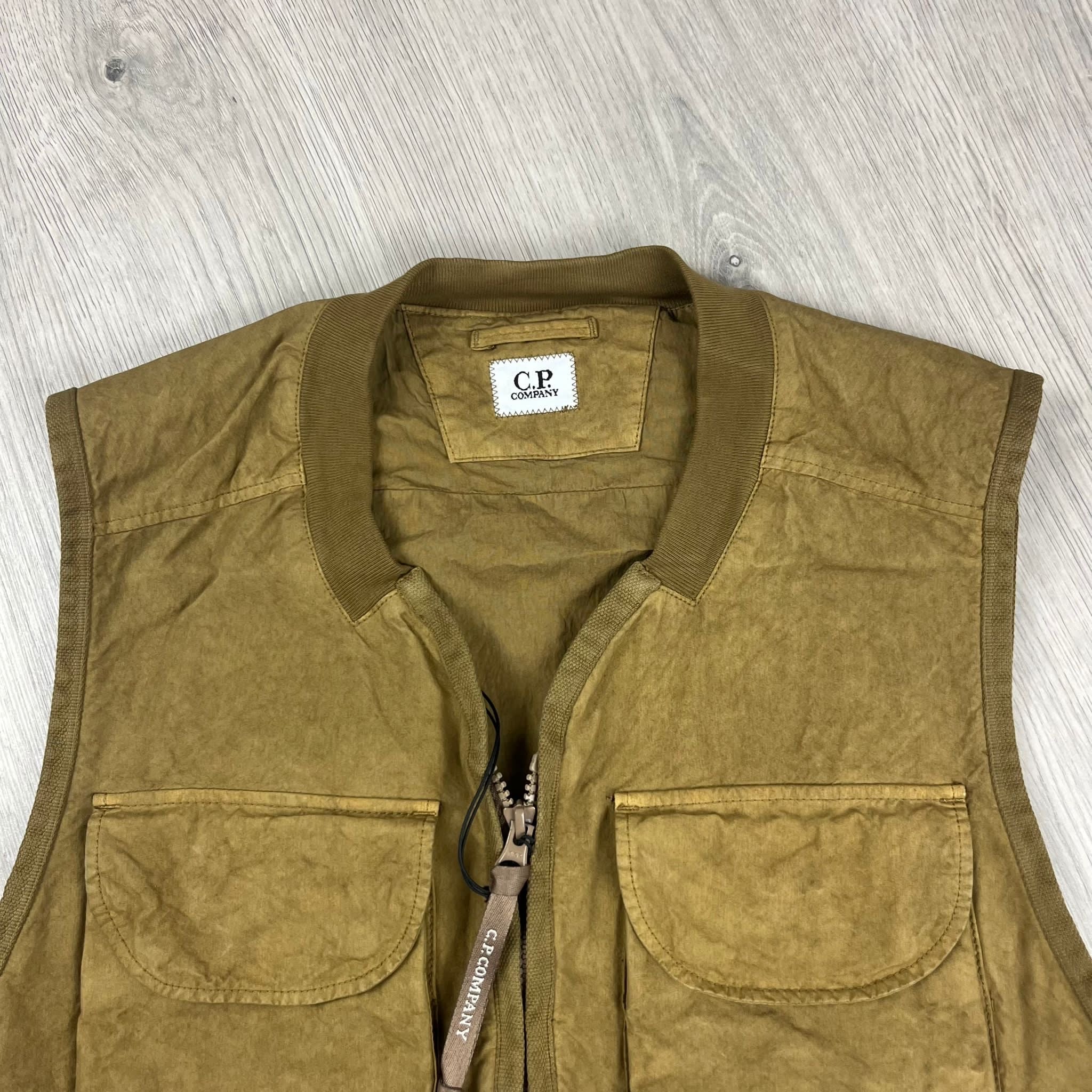 CP Company Ba-Tic Gilet - Cumin