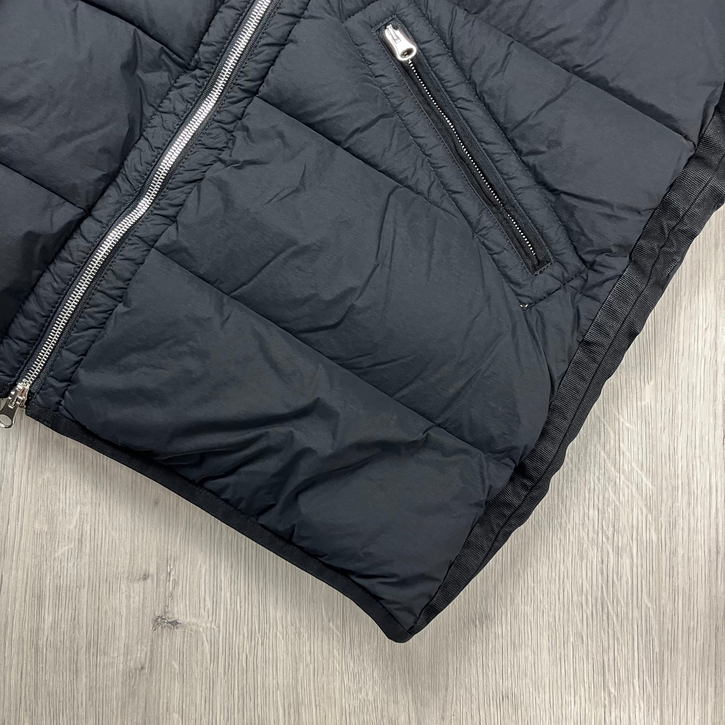 Stone Island Seamless Down-TC Blouson in Black. On sale at Open Attire.