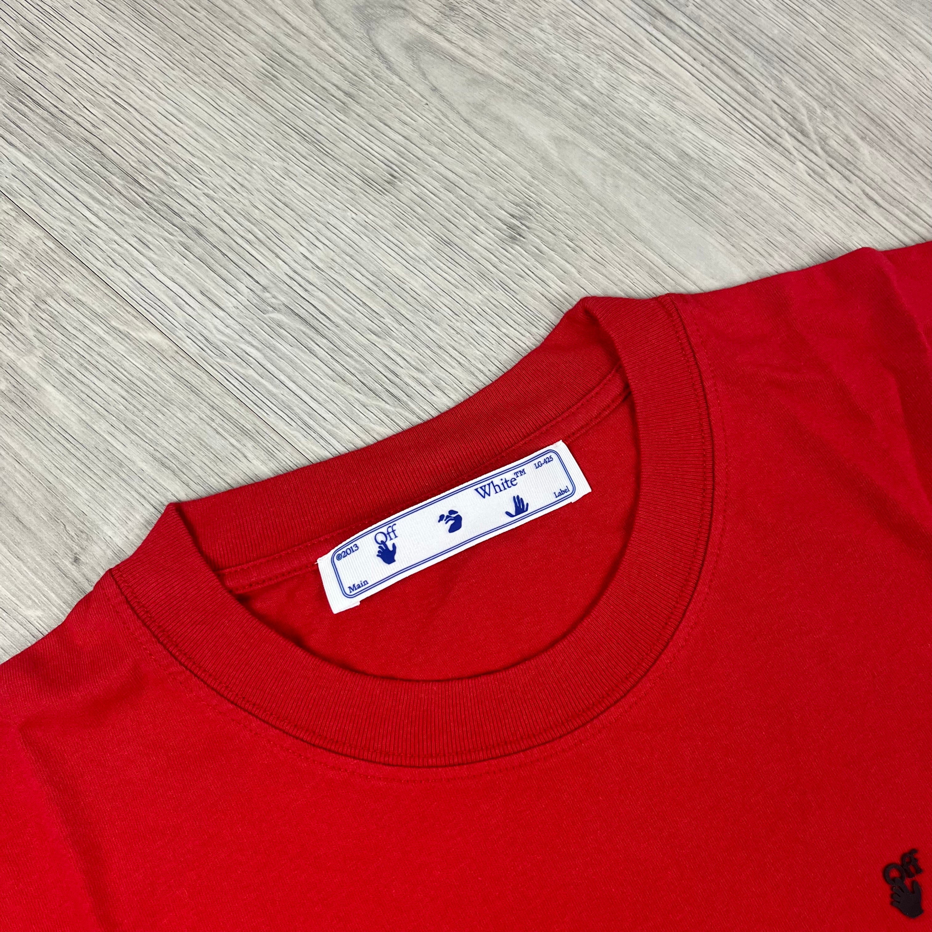 Off-White Logo T-Shirt - Red