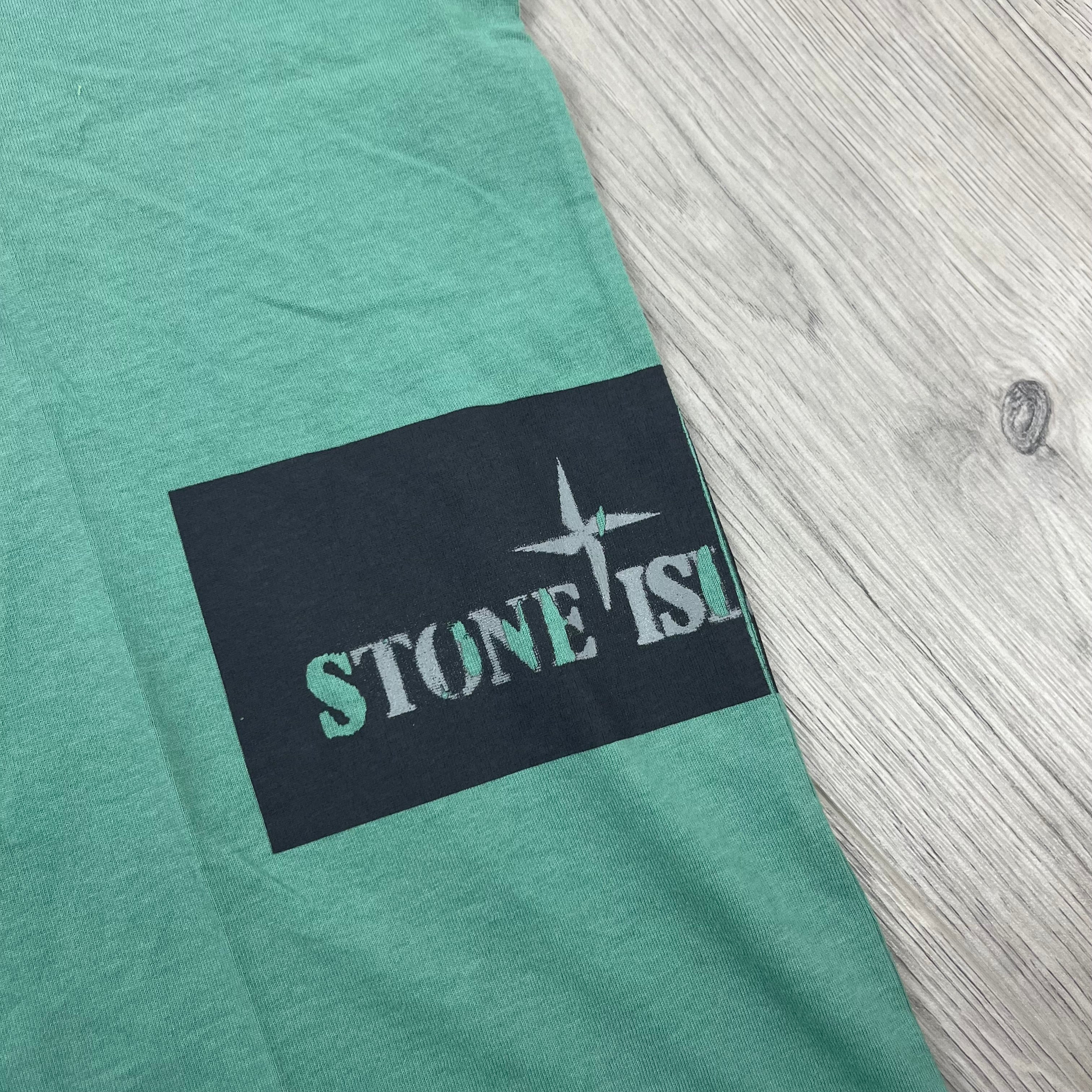 Stone Island Printed T-Shirt - Green