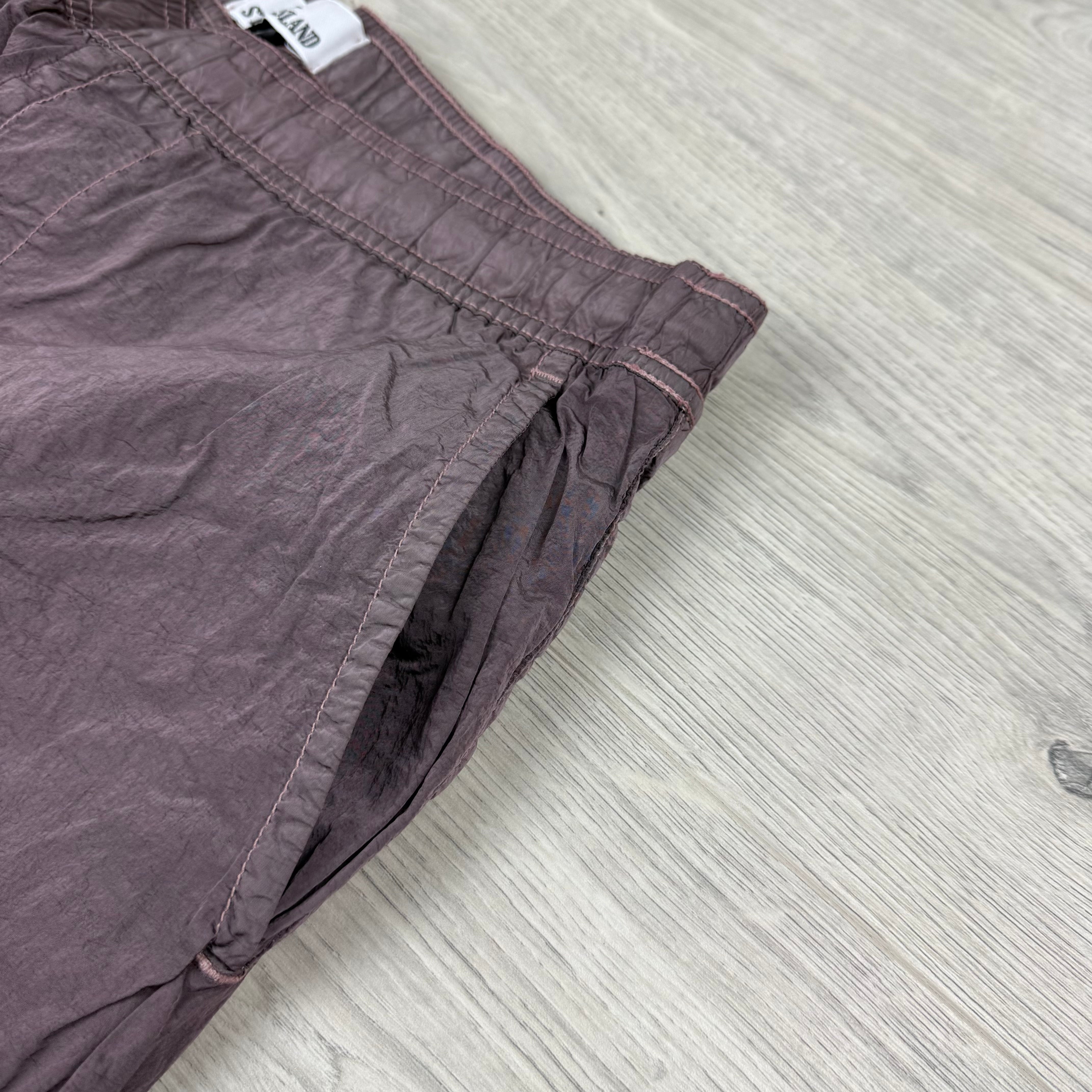 Stone Island Metal Swim Shorts - Purple Grey