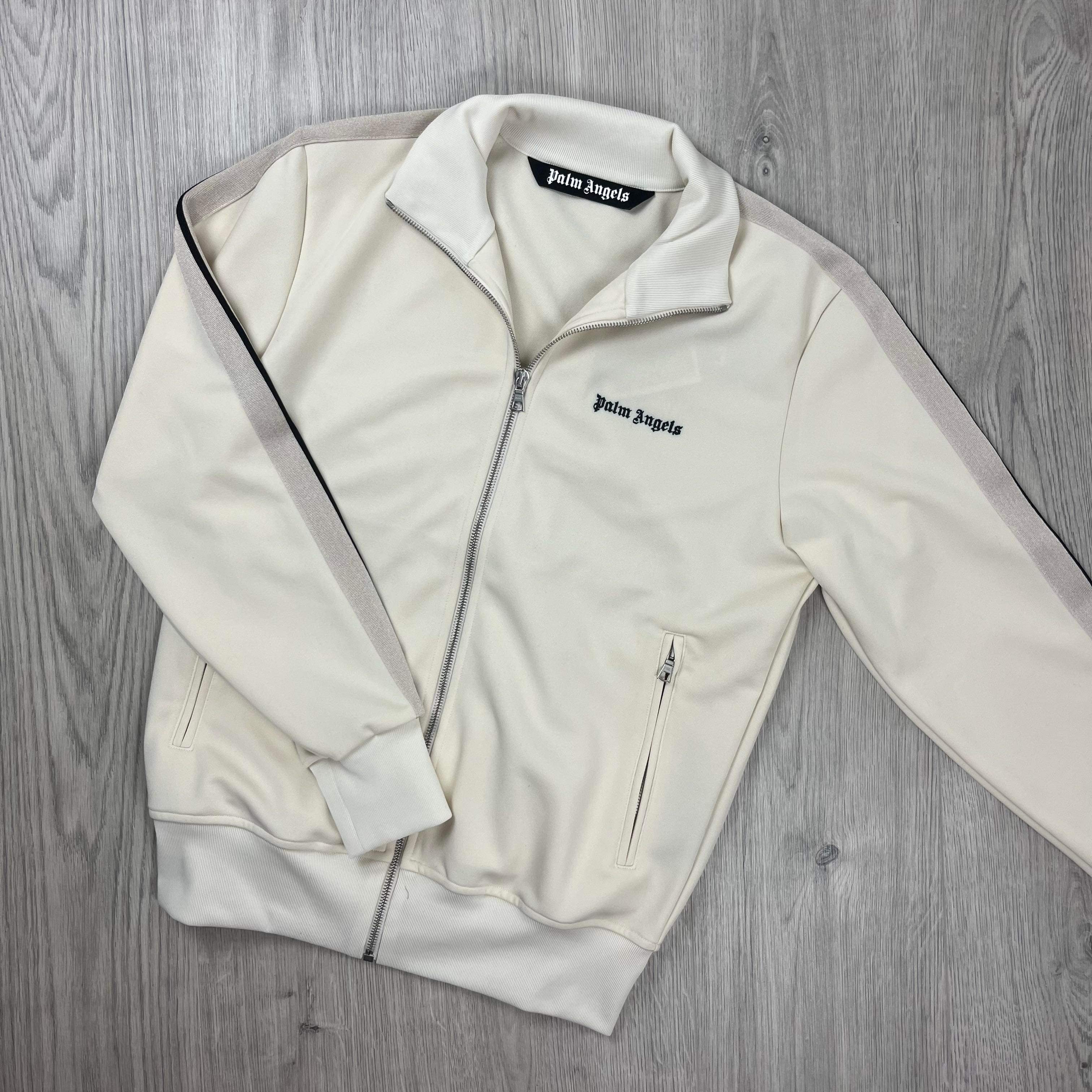 Palm Angels Track Jacket - Cream