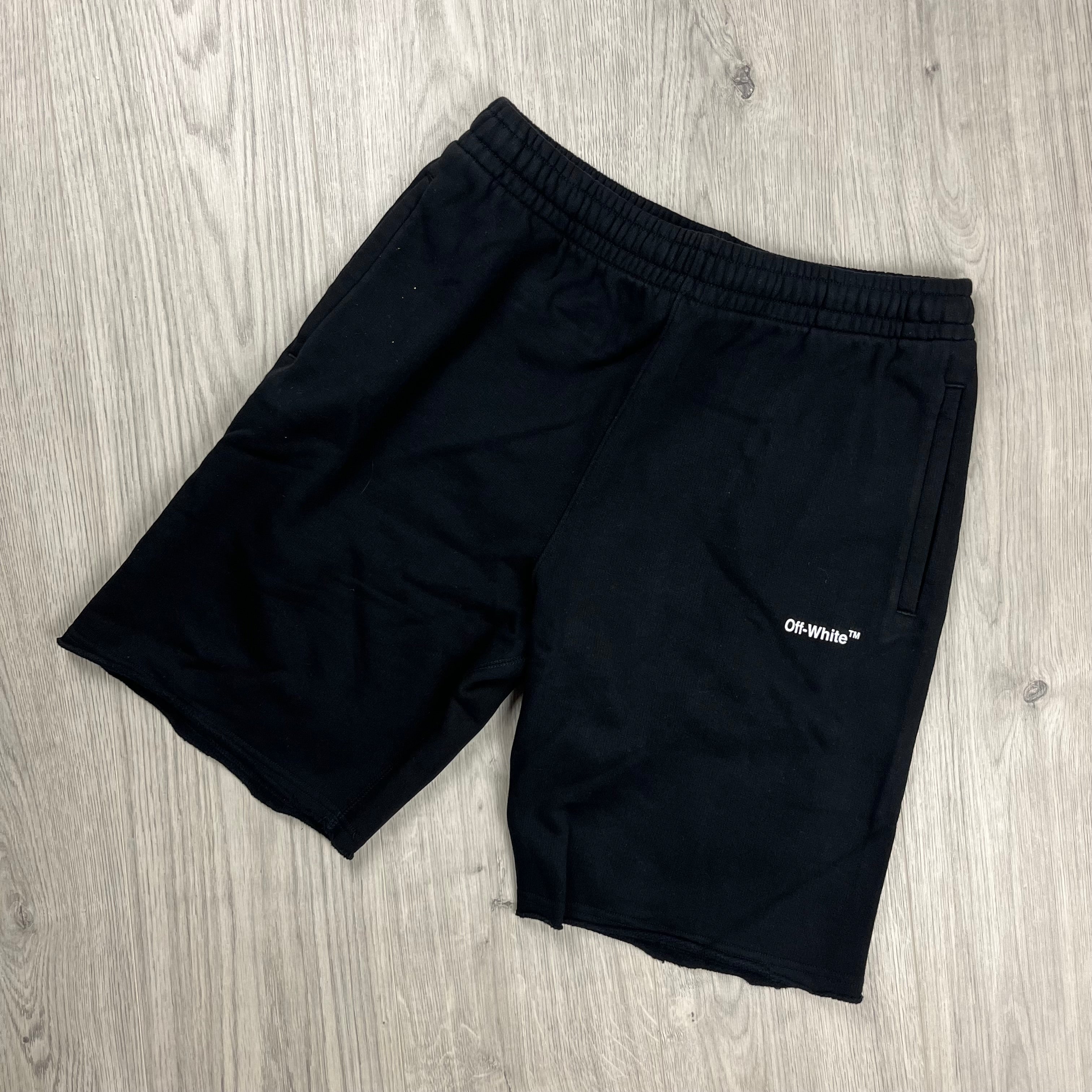 Off-White Jersey Shorts - Black