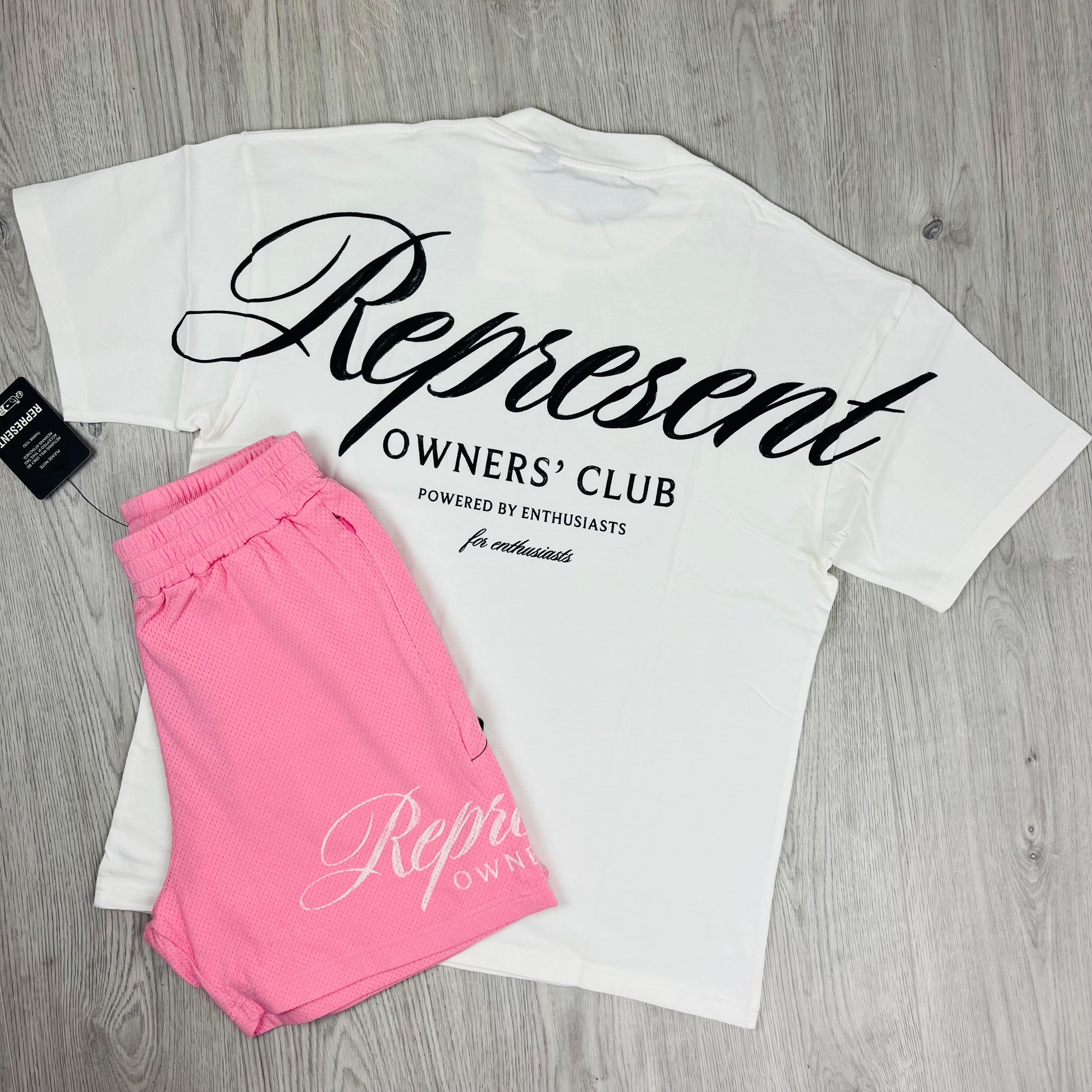 Represent Owners Club Script Set - White/Pink