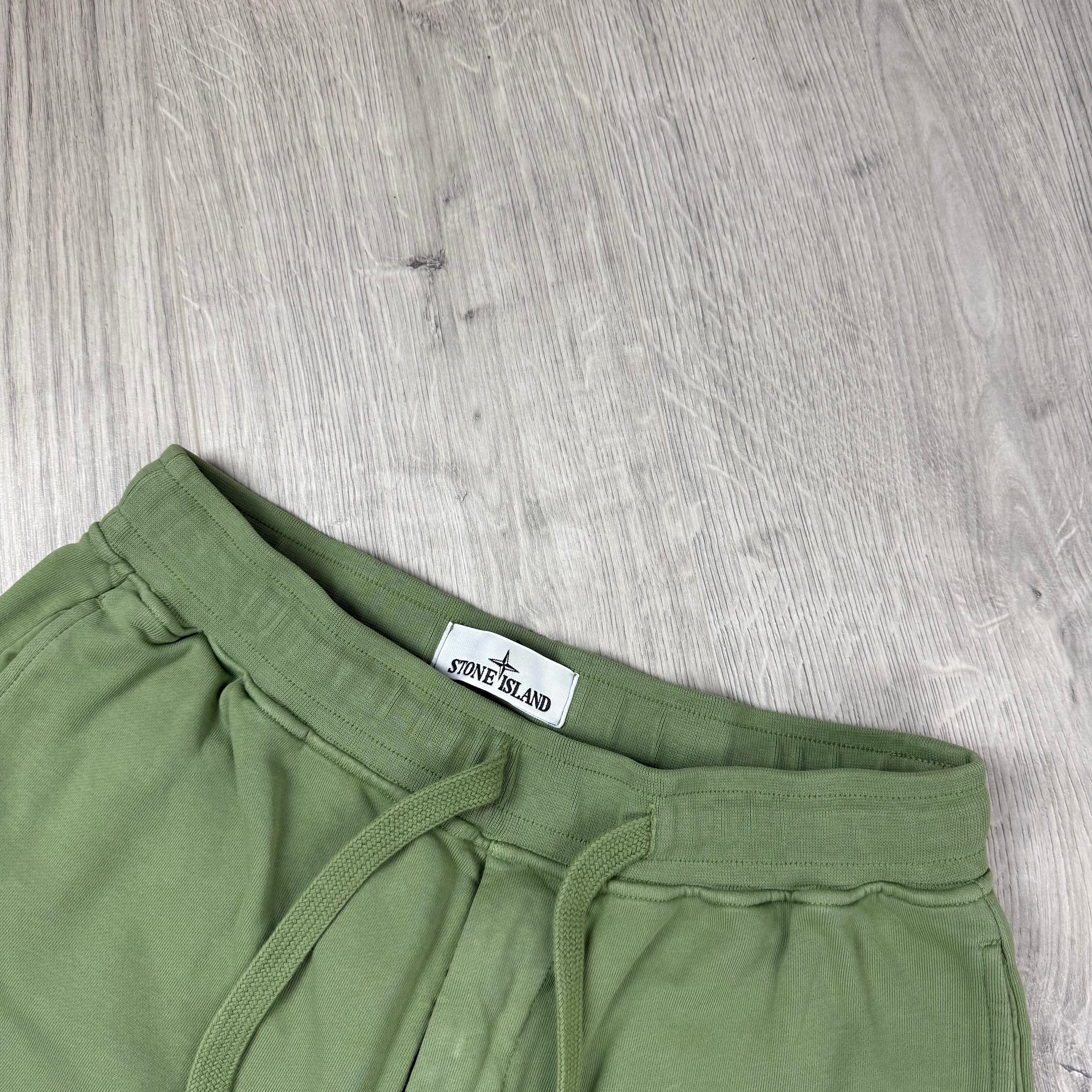 Stone Island Jersey Shorts - Sage