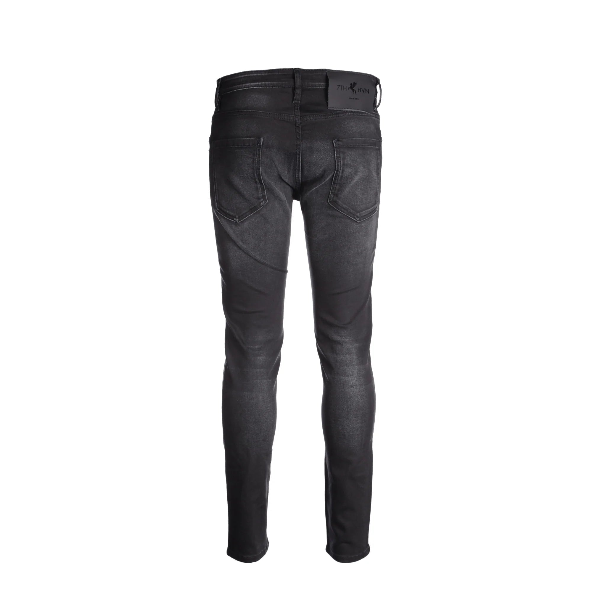 7TH HVN Slim Jeans - Black