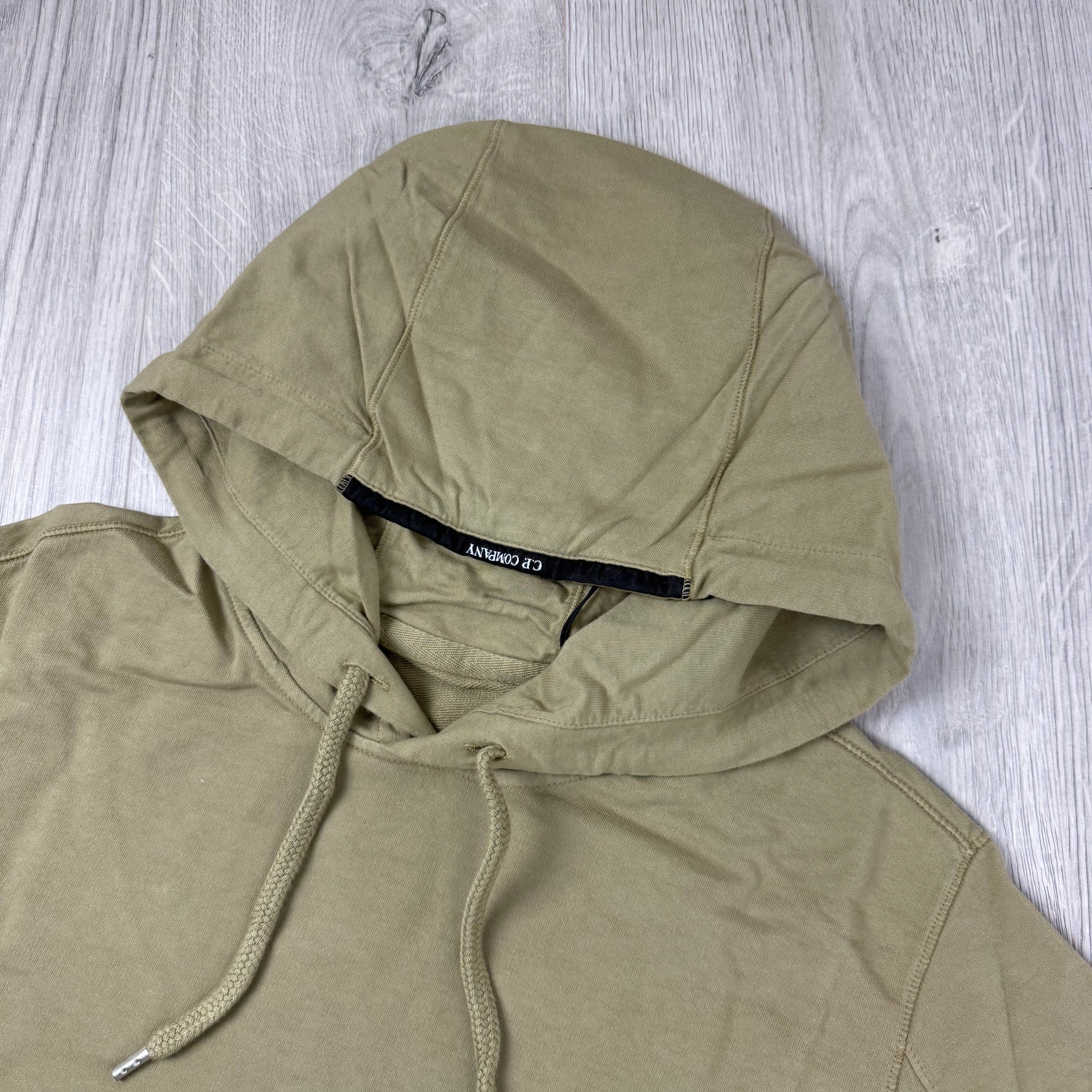 CP Company Light Fleece Hoodie - Cornstalk