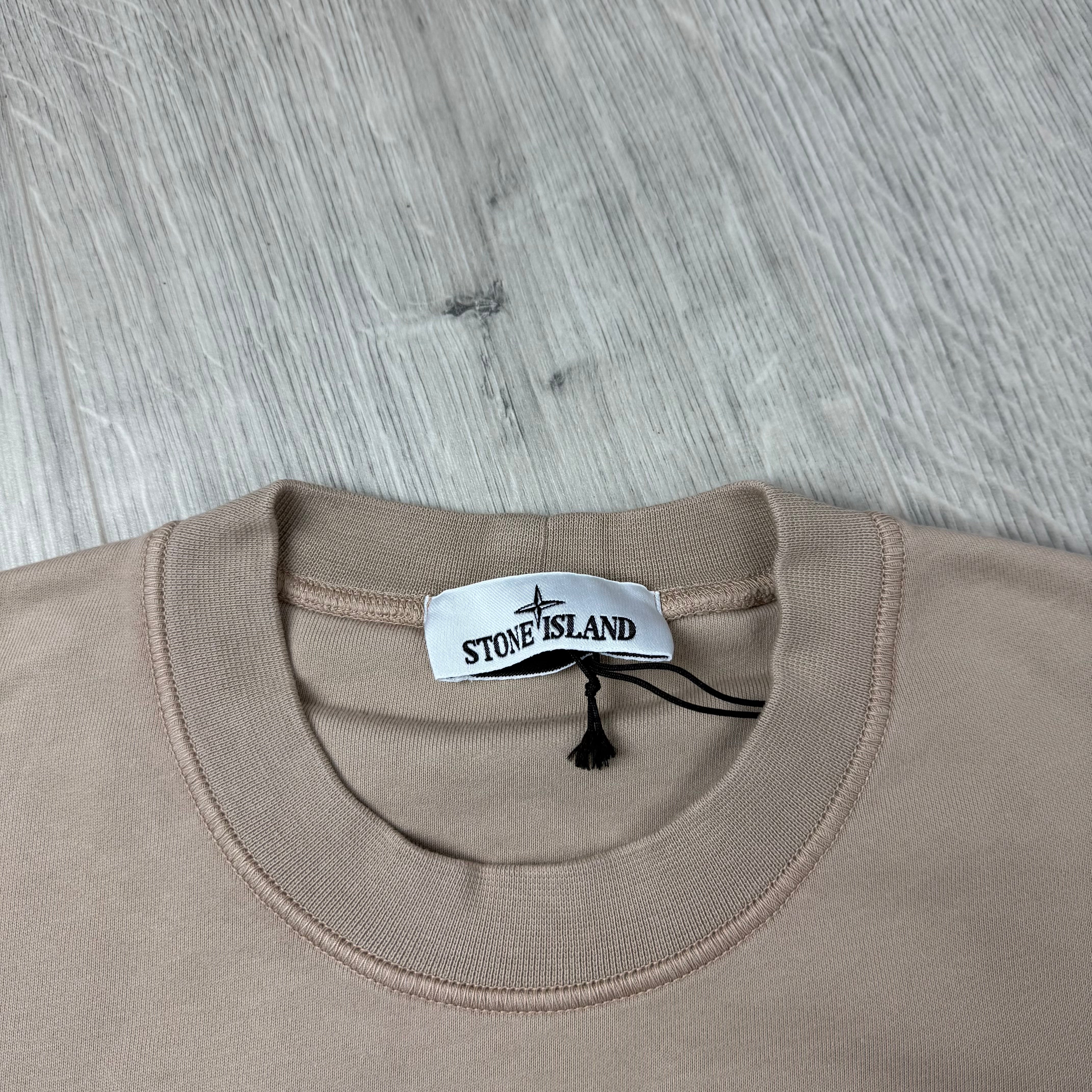 Stone Island Dyed Sweatshirt - Desert