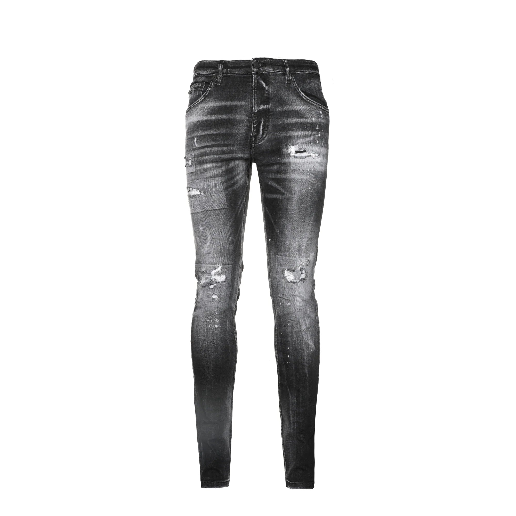 7TH HVN Slim Jeans - Black