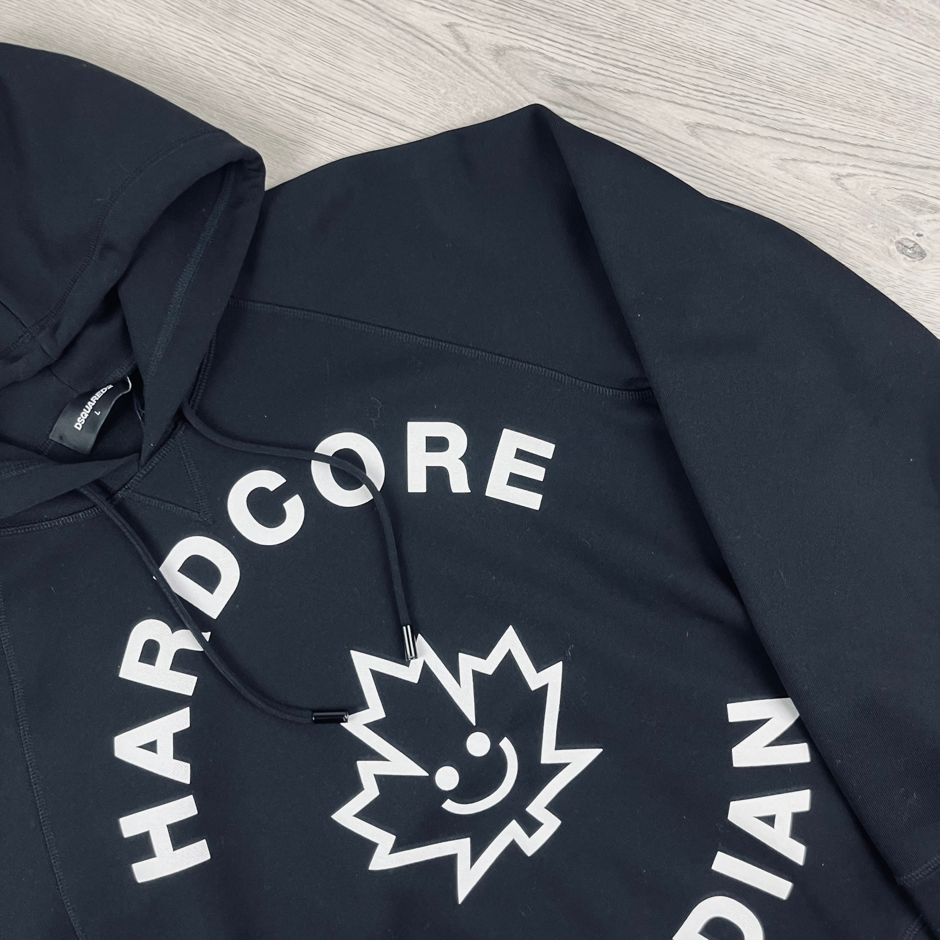 DSQUARED2 Hardcore Hoodie - Black