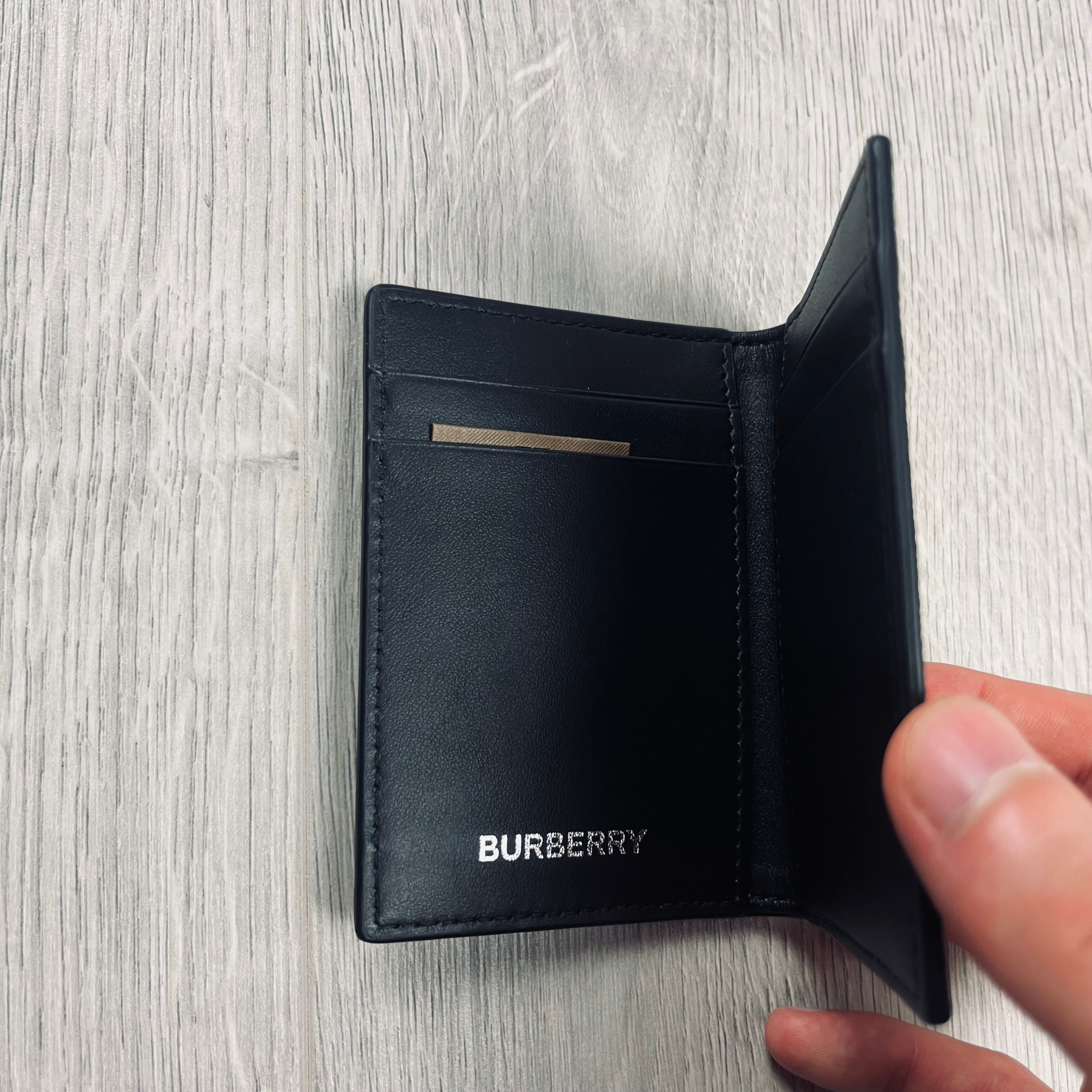 Burberry Bifold Wallet - Beige