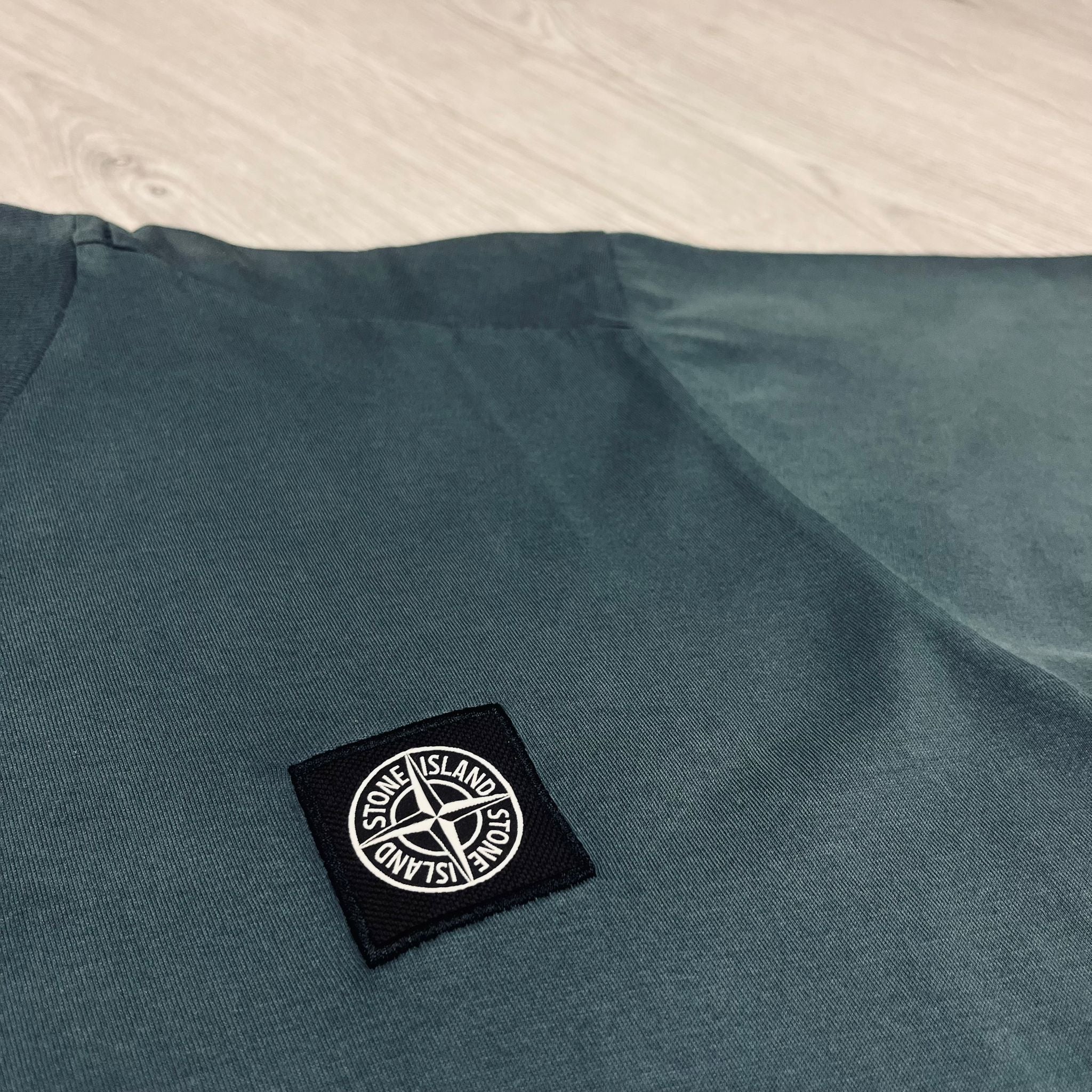 Stone Island Patch T-Shirt - Grey