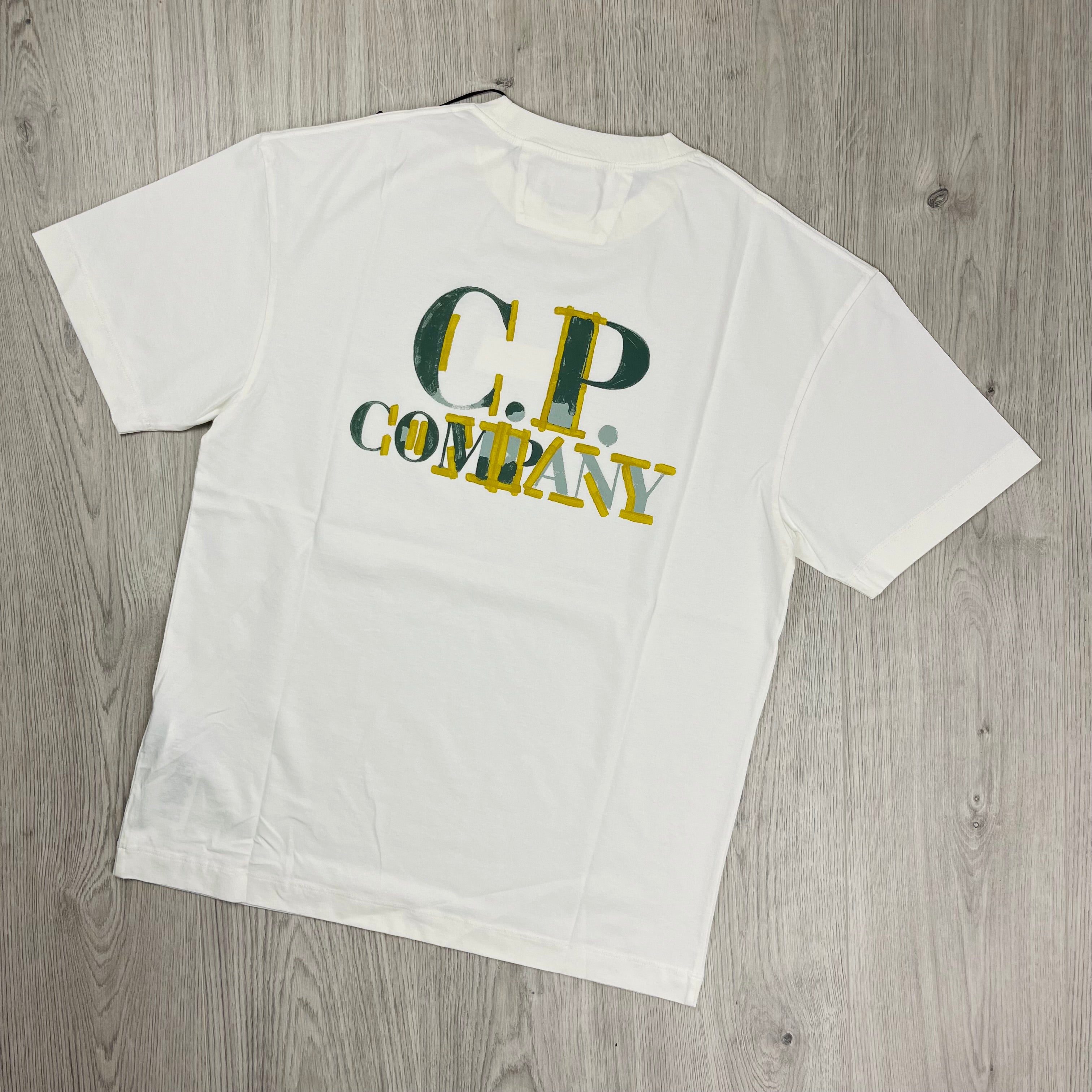 CP Company Blurred T-Shirt - White