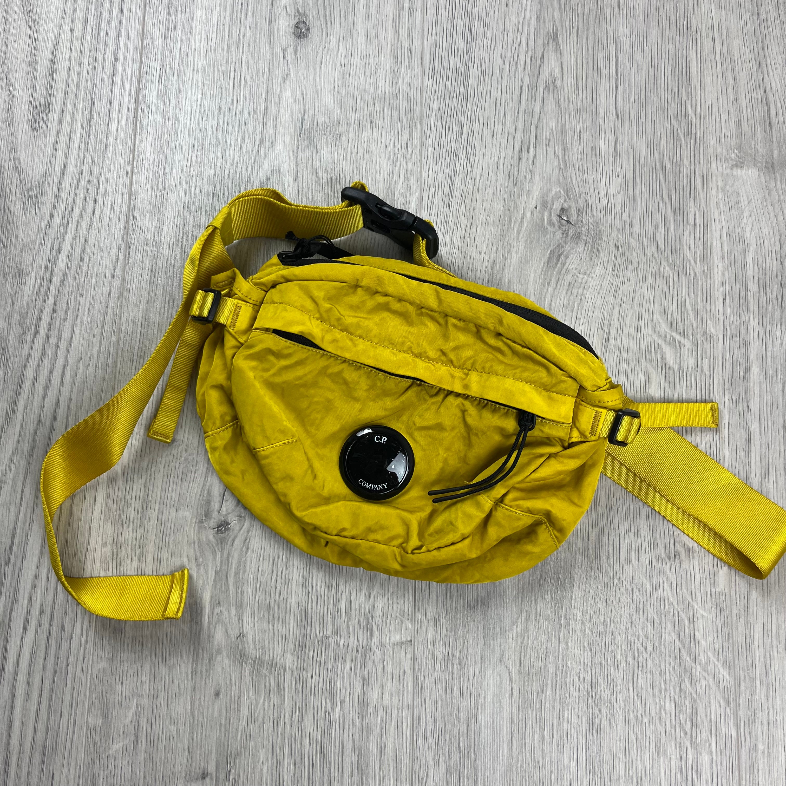 CP Company Zip Chrome Bag - Yellow