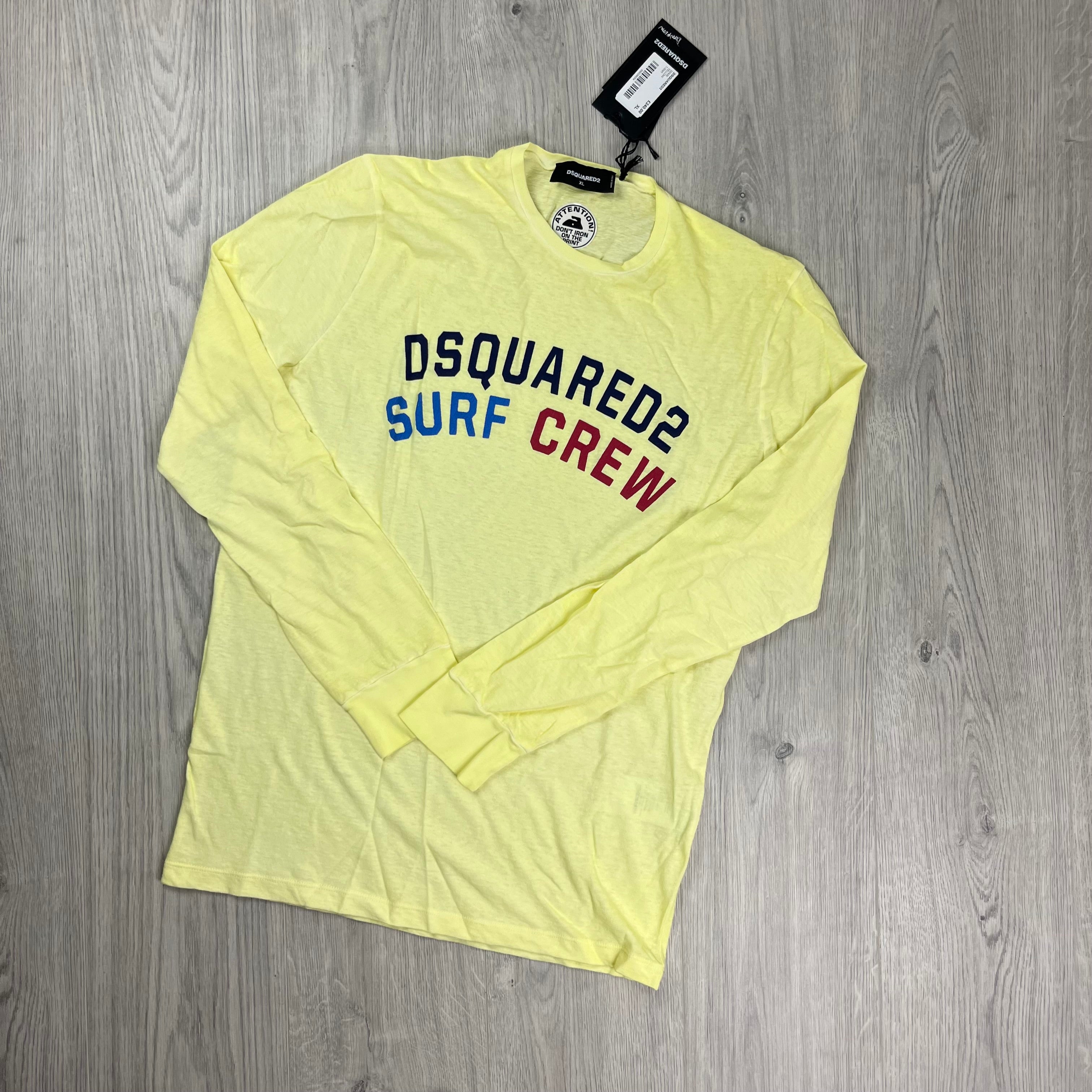 DSQUARED2 Long Sleeve T-Shirt - Yellow