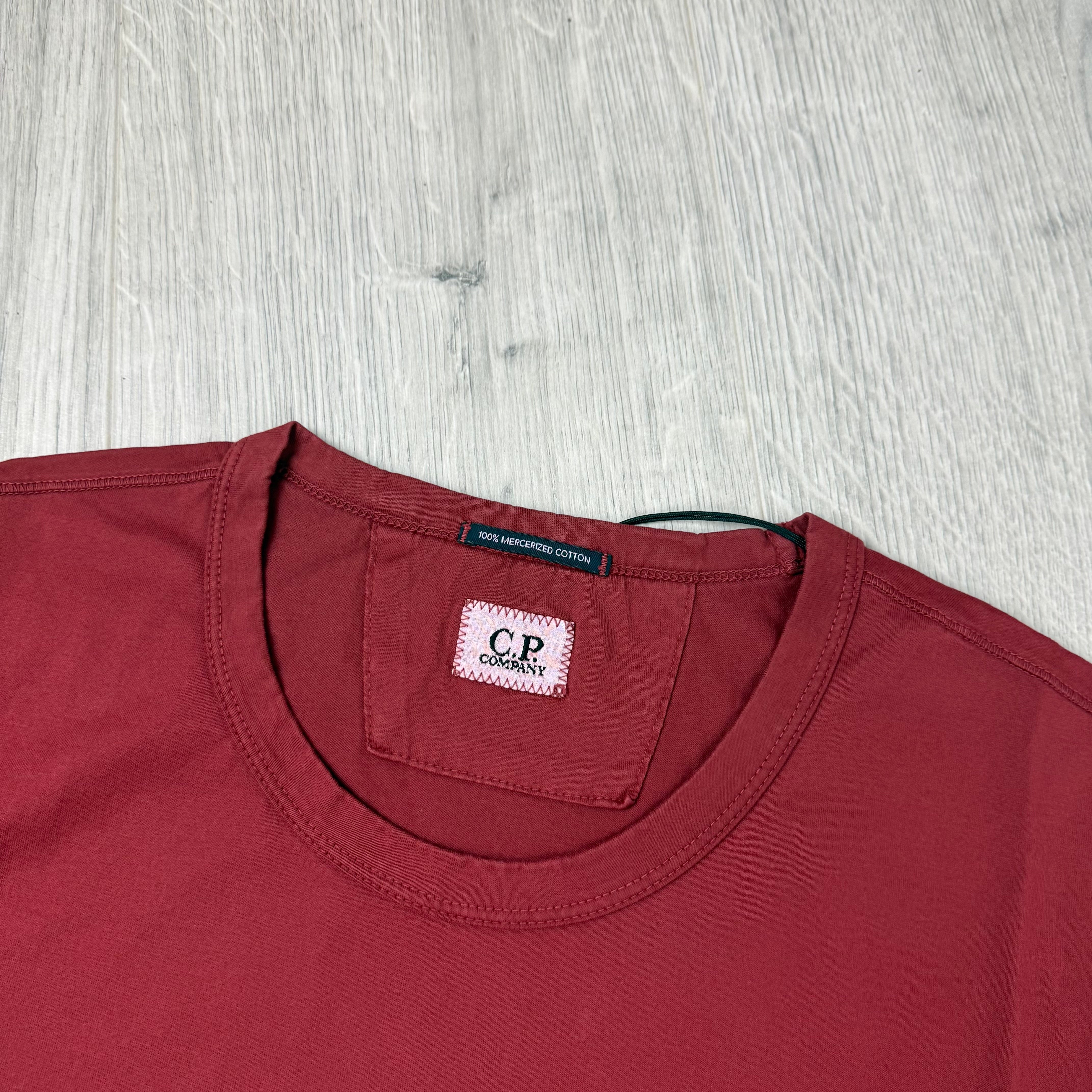 CP Company Patch T-Shirt - Henna