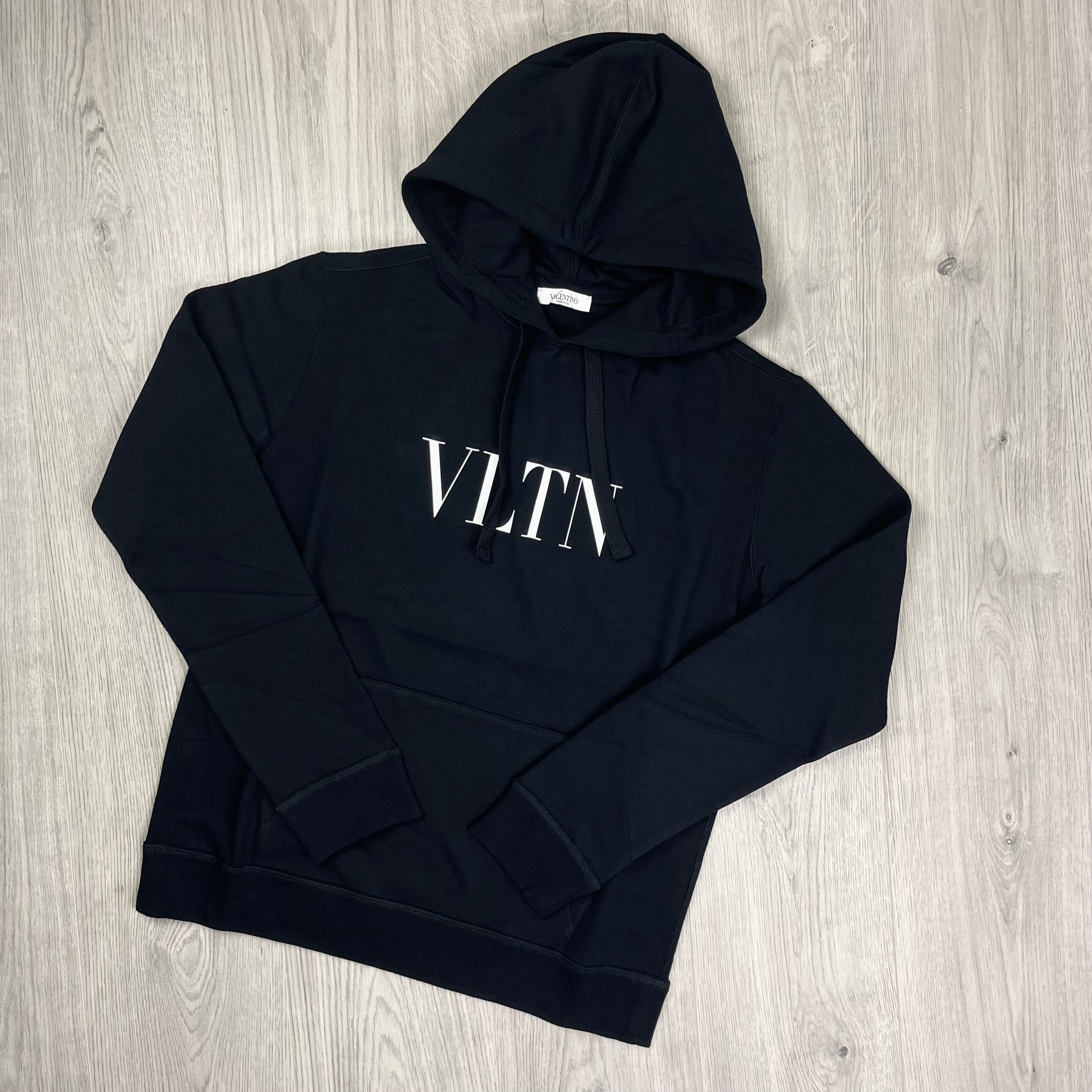 Valentino Garavani Hoodie in Black. On sale at Open Attire.