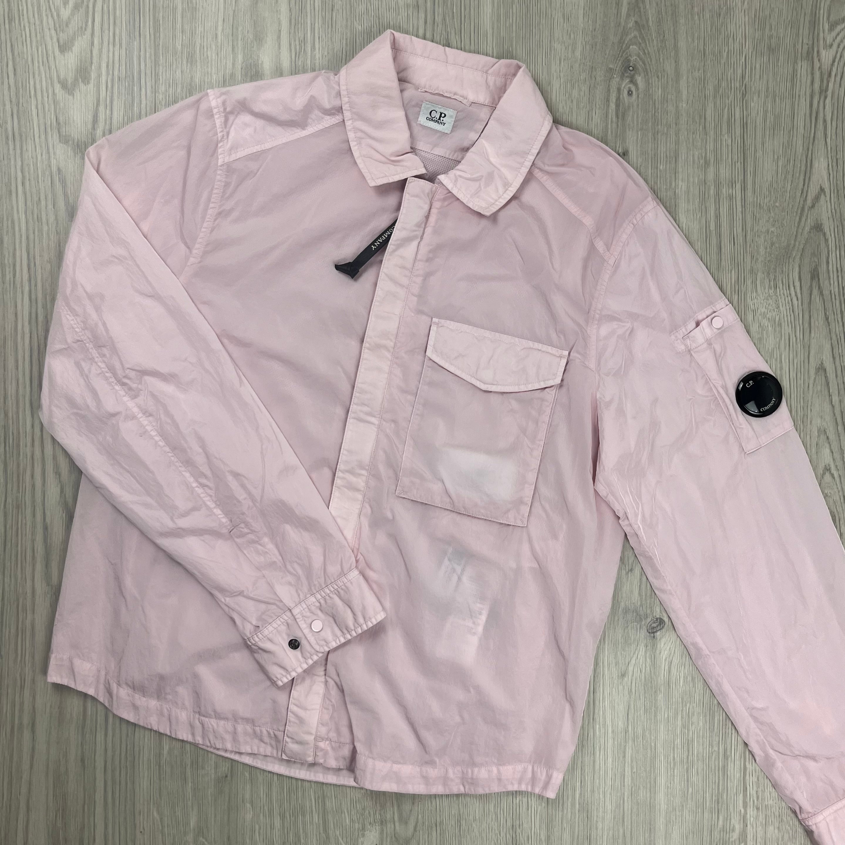 CP Company Chrome Overshirt - Pink