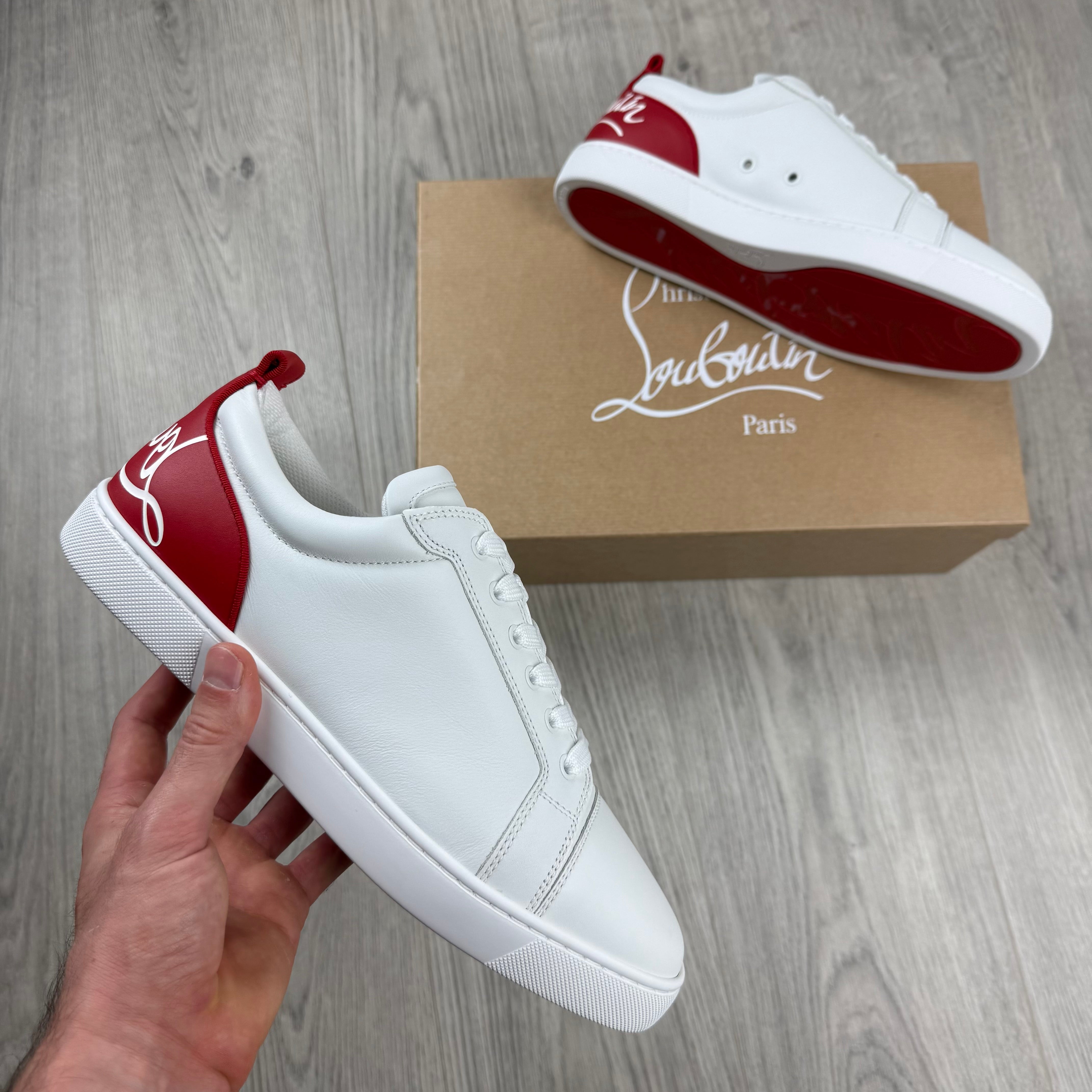 Christian Louboutin Fun Louis Sneakers - White