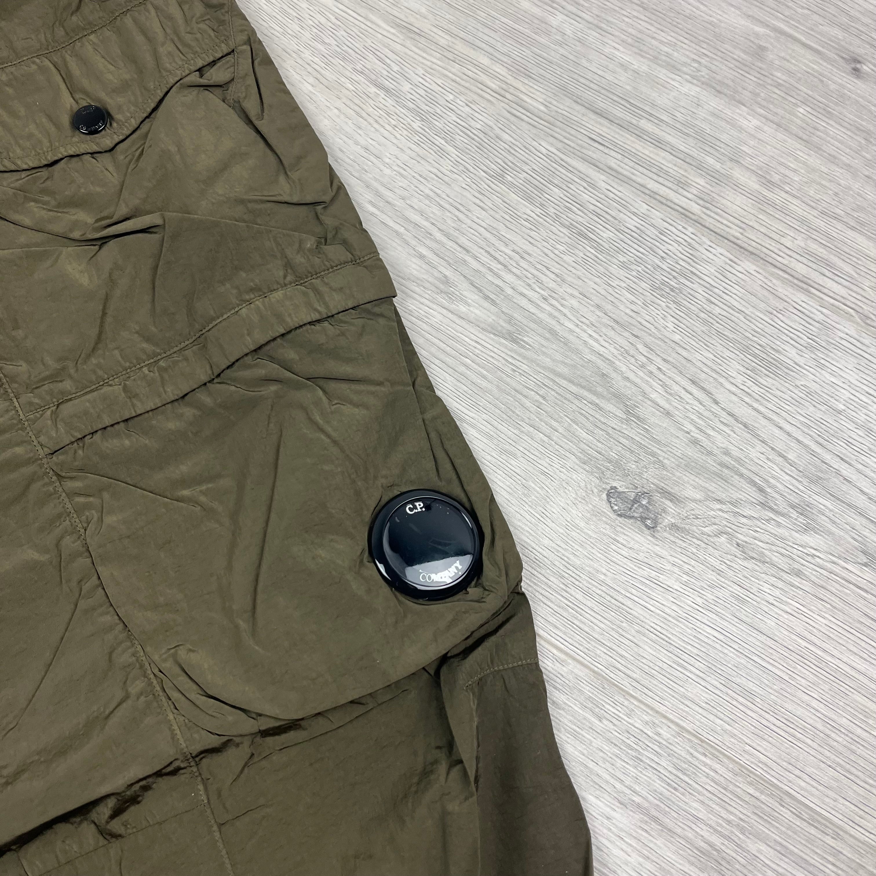 CP Company Chrome Cargo Trousers - Ivy Green