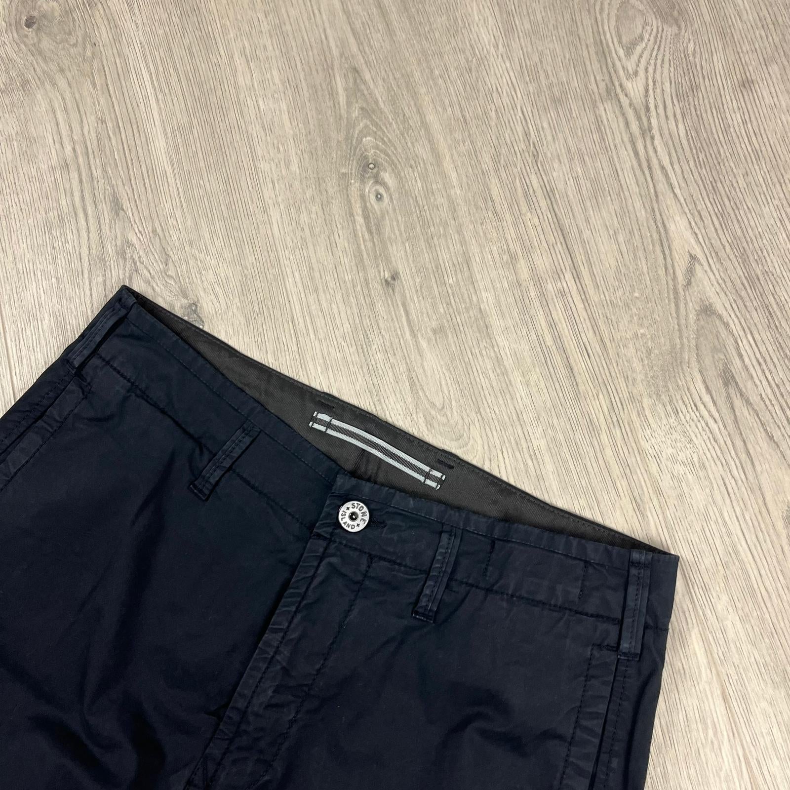 Stone Island Cargo Trousers - Navy