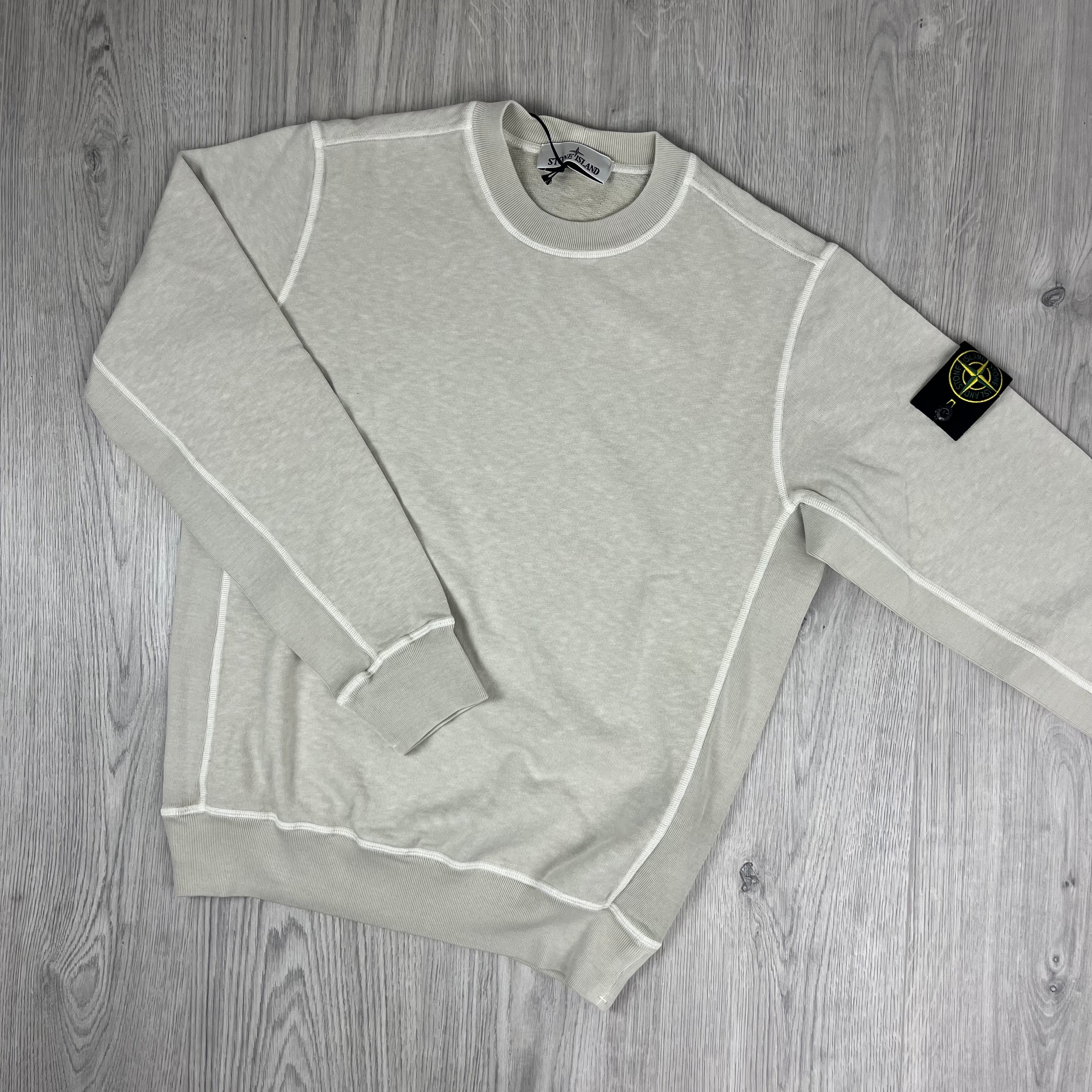 Stone Island Dyed Sweatshirt - Sand