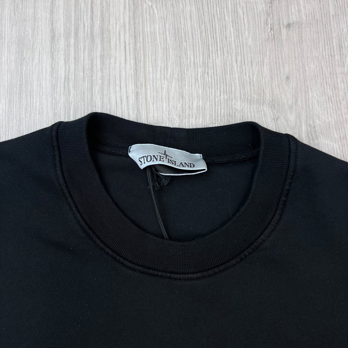 Stone Island Dyed Sweatshirt - Black