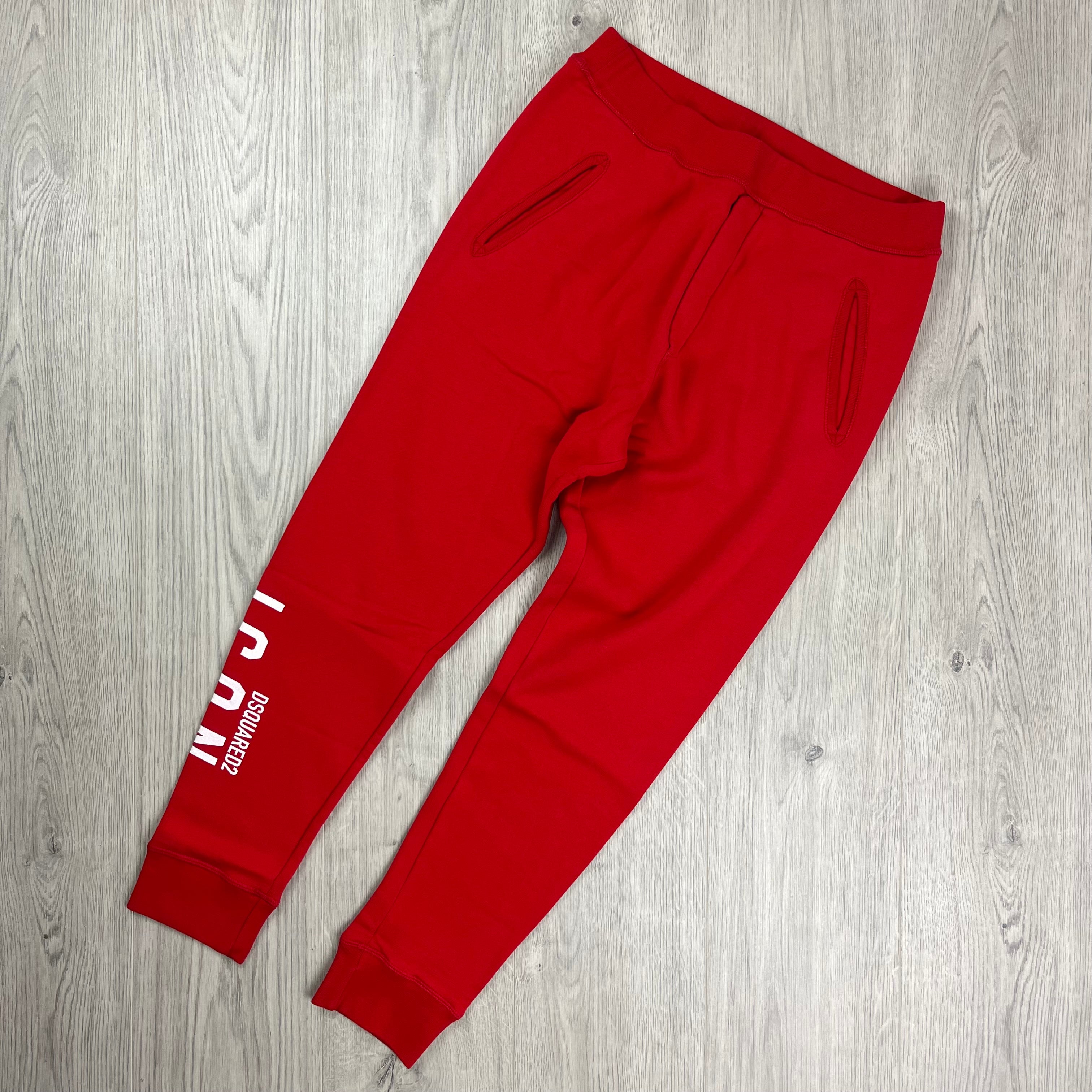 DSQUARED2 ICON Sweatpants - Red