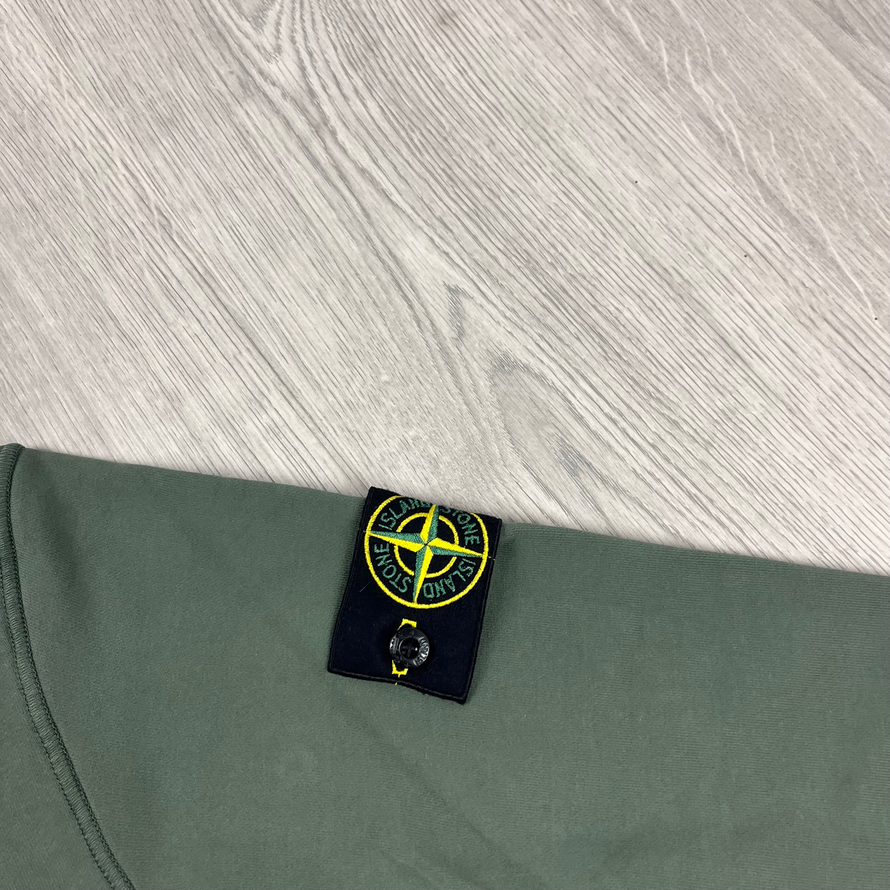 Stone Island Dyed Hoodie - Musk