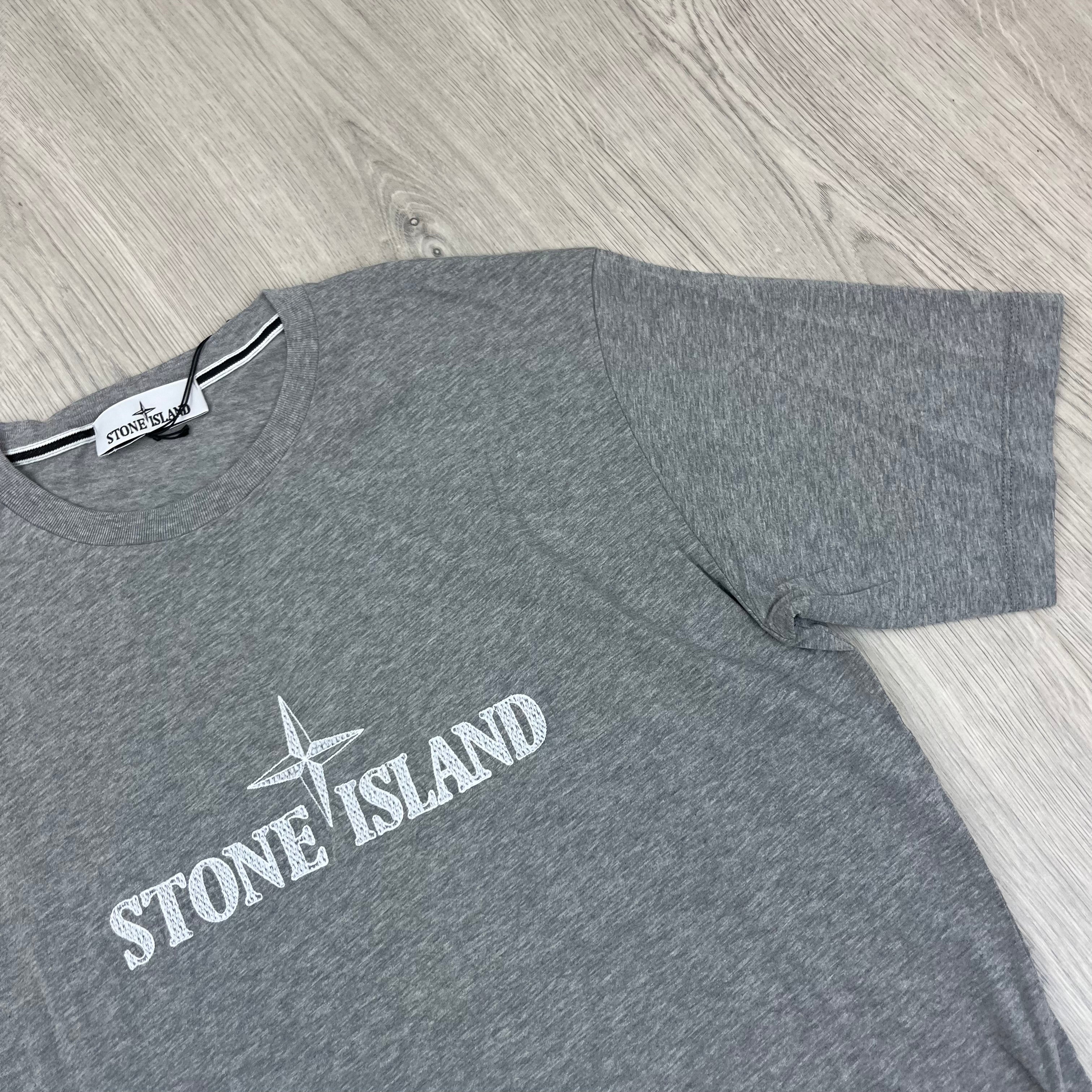 Stone Island Stitch T-Shirt - Grey