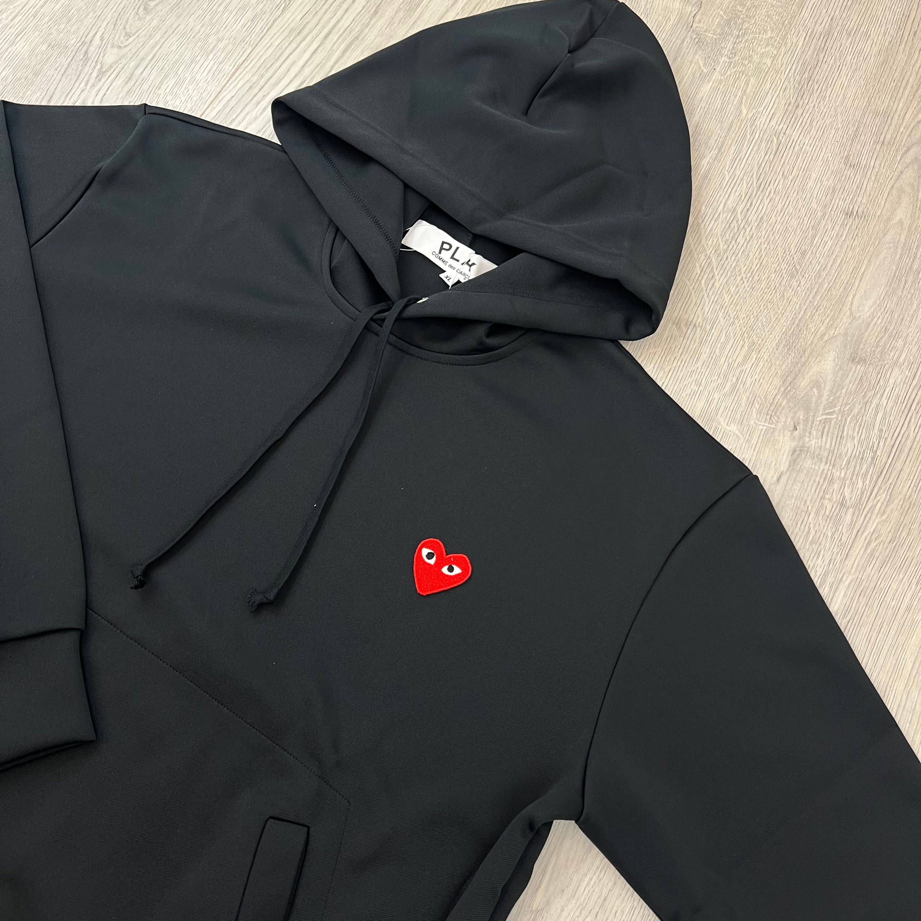 Comme des Garçons PLAY Hoodie - Black