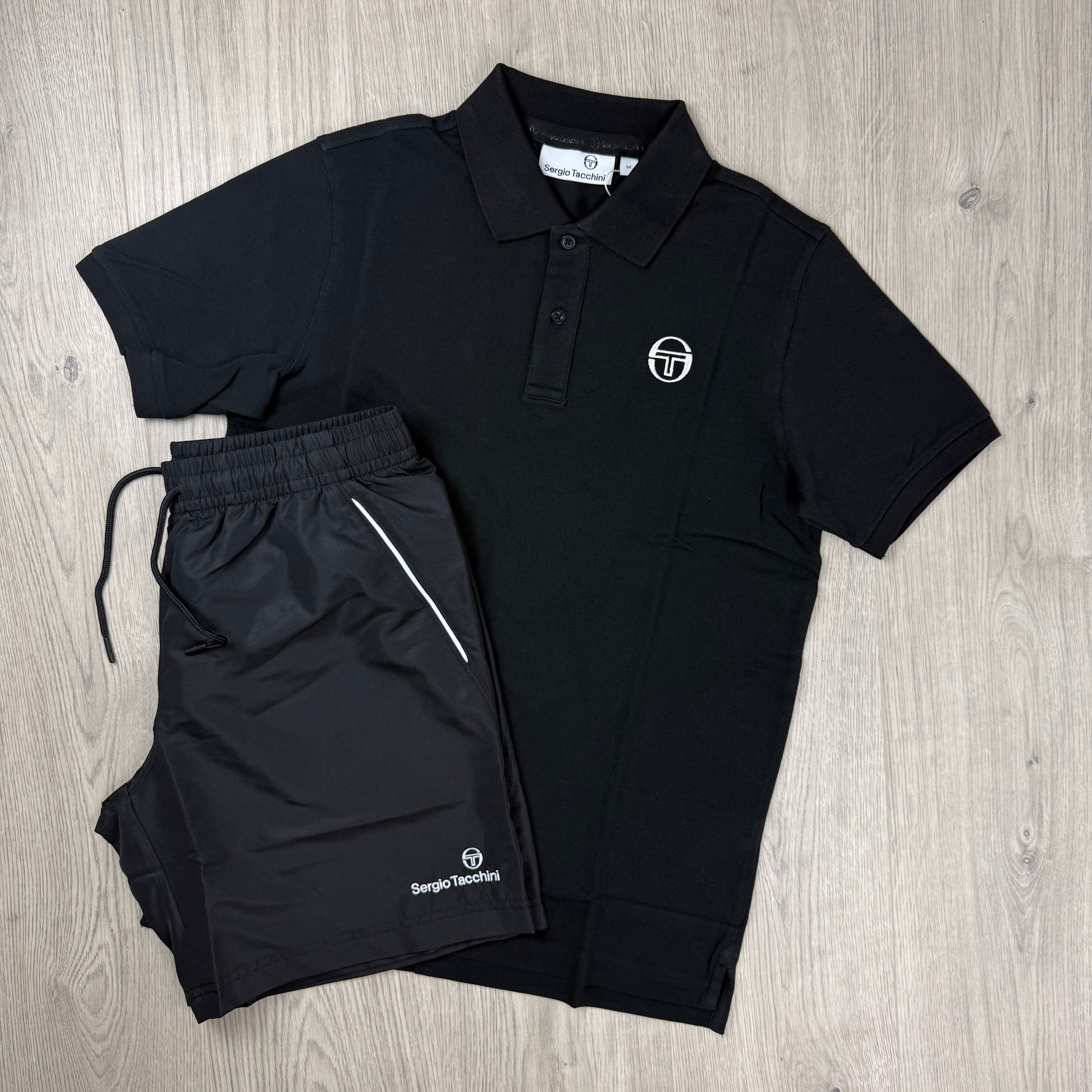 Sergio Tacchini 'Classica' Set - Black