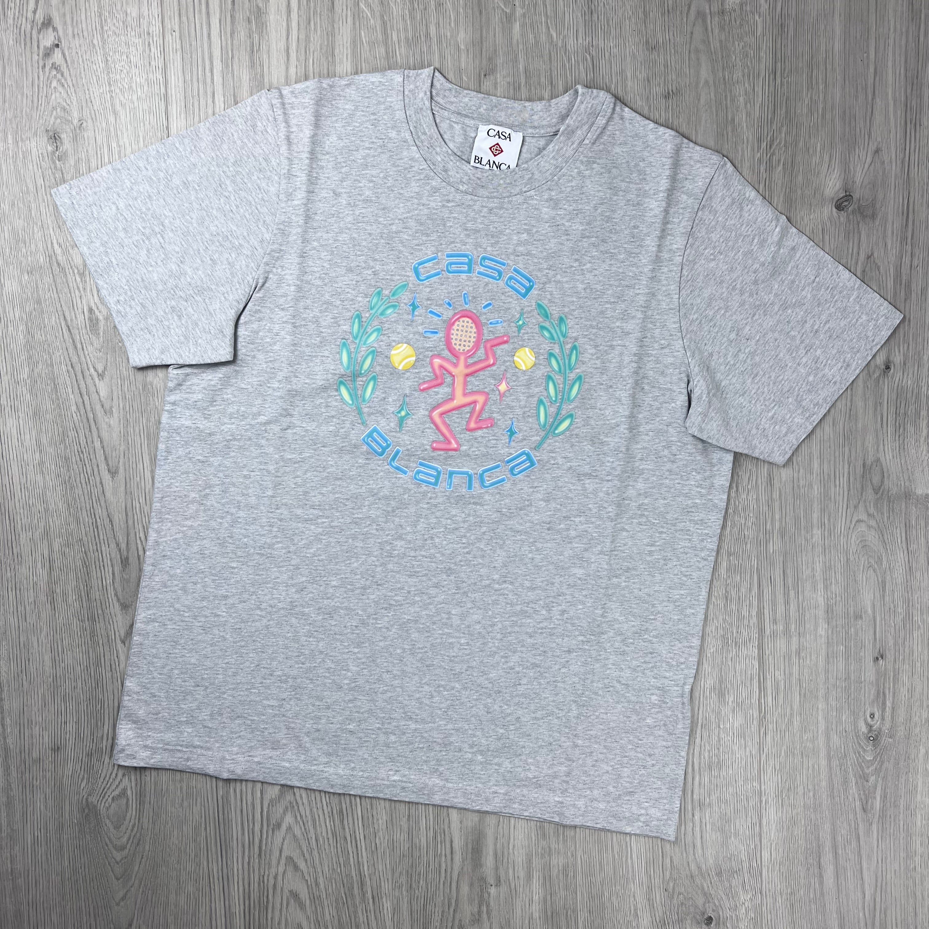 Casablanca 'Dance Joy' T-Shirt - Grey