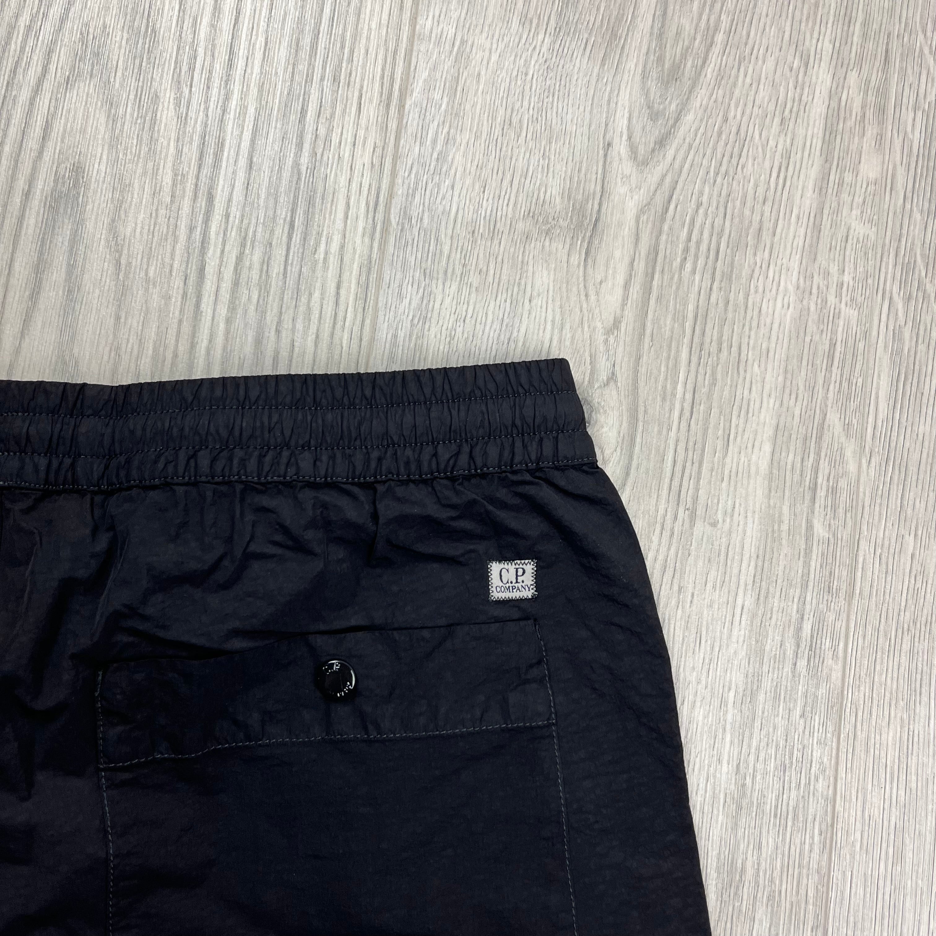 CP Company Nylon Track Pants - Black