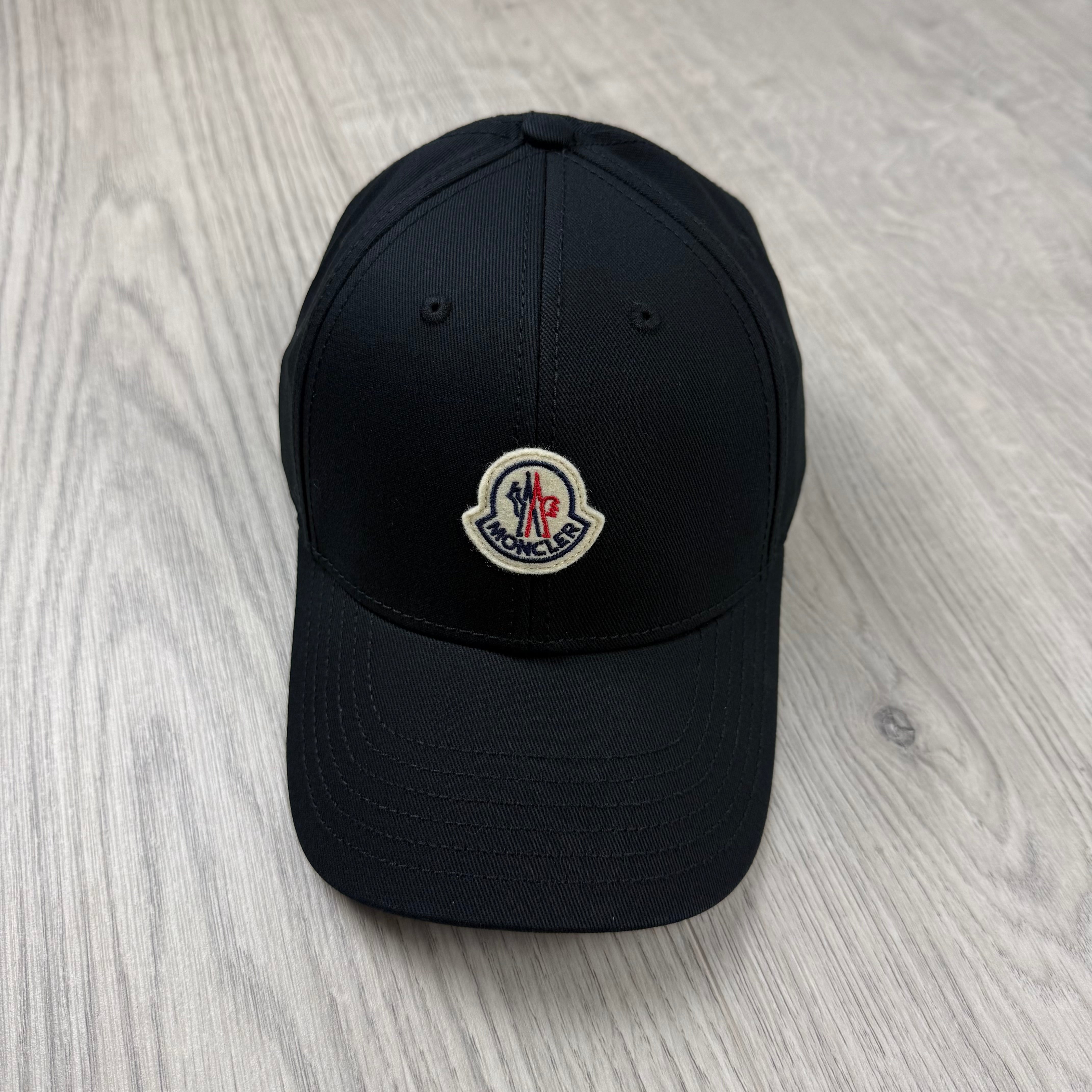 Moncler Baseball Cap - Black